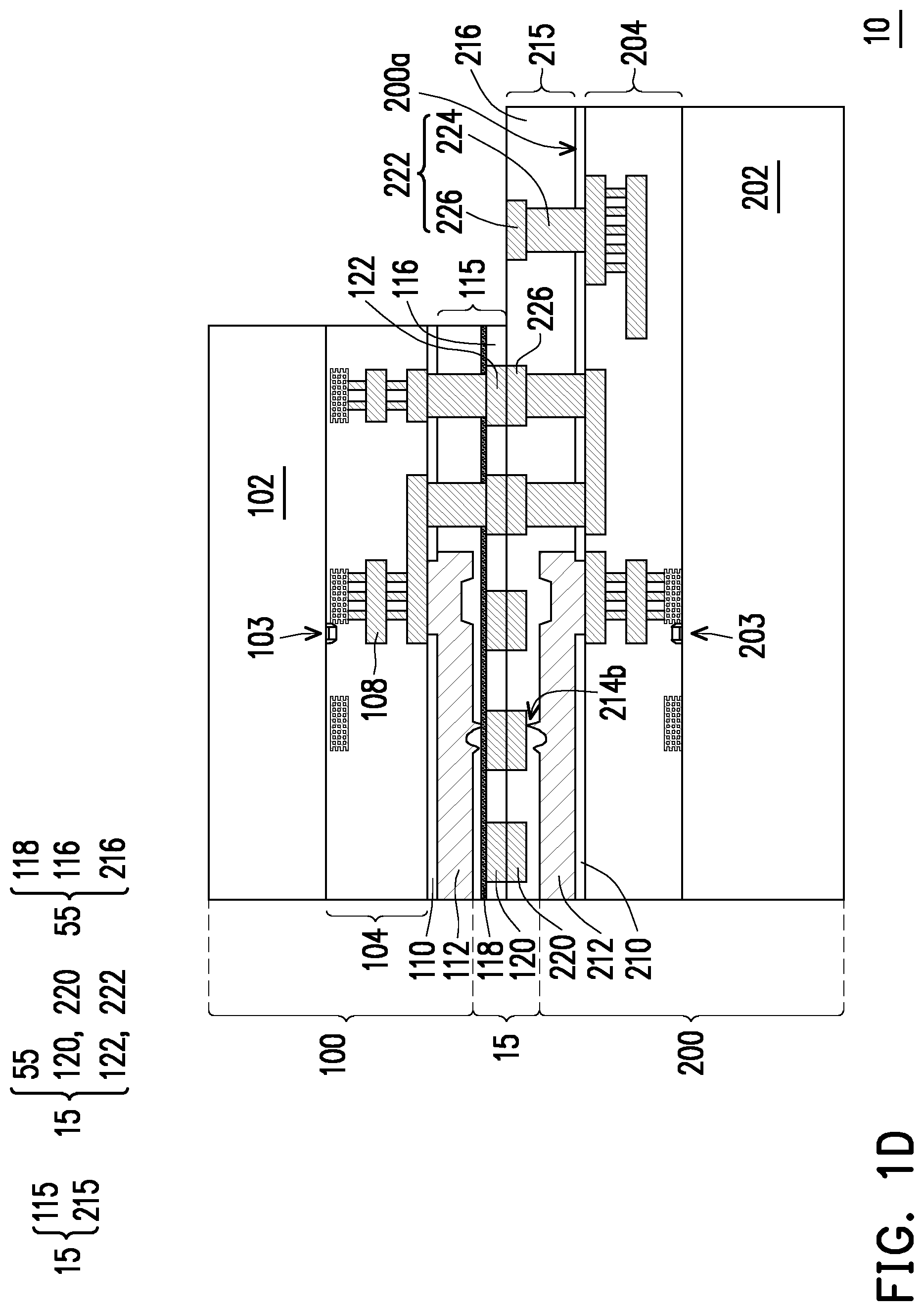 Patent US12322728 Figure 3 – Method of manufacturing die stack structure