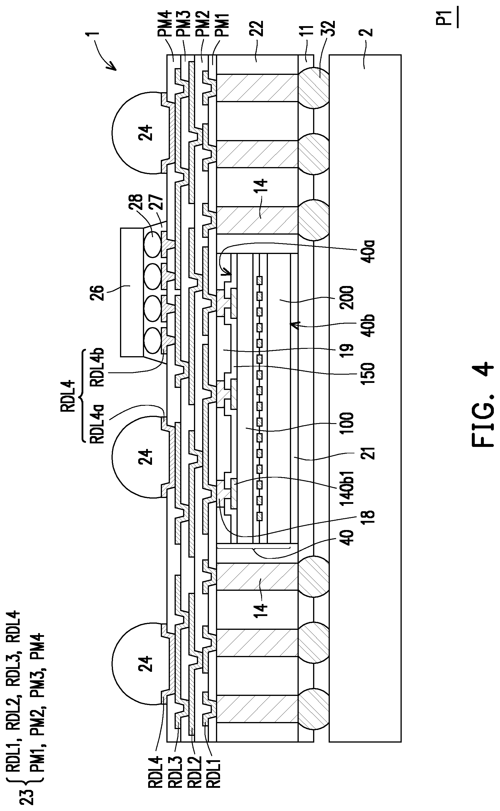 Patent US12322728 Figure 7 – Method of manufacturing die stack structure