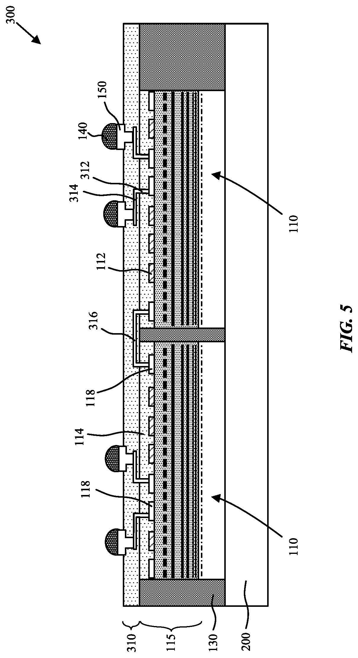 Patent US12322730 Figure 3 – Wafer reconstitution and die-stitching