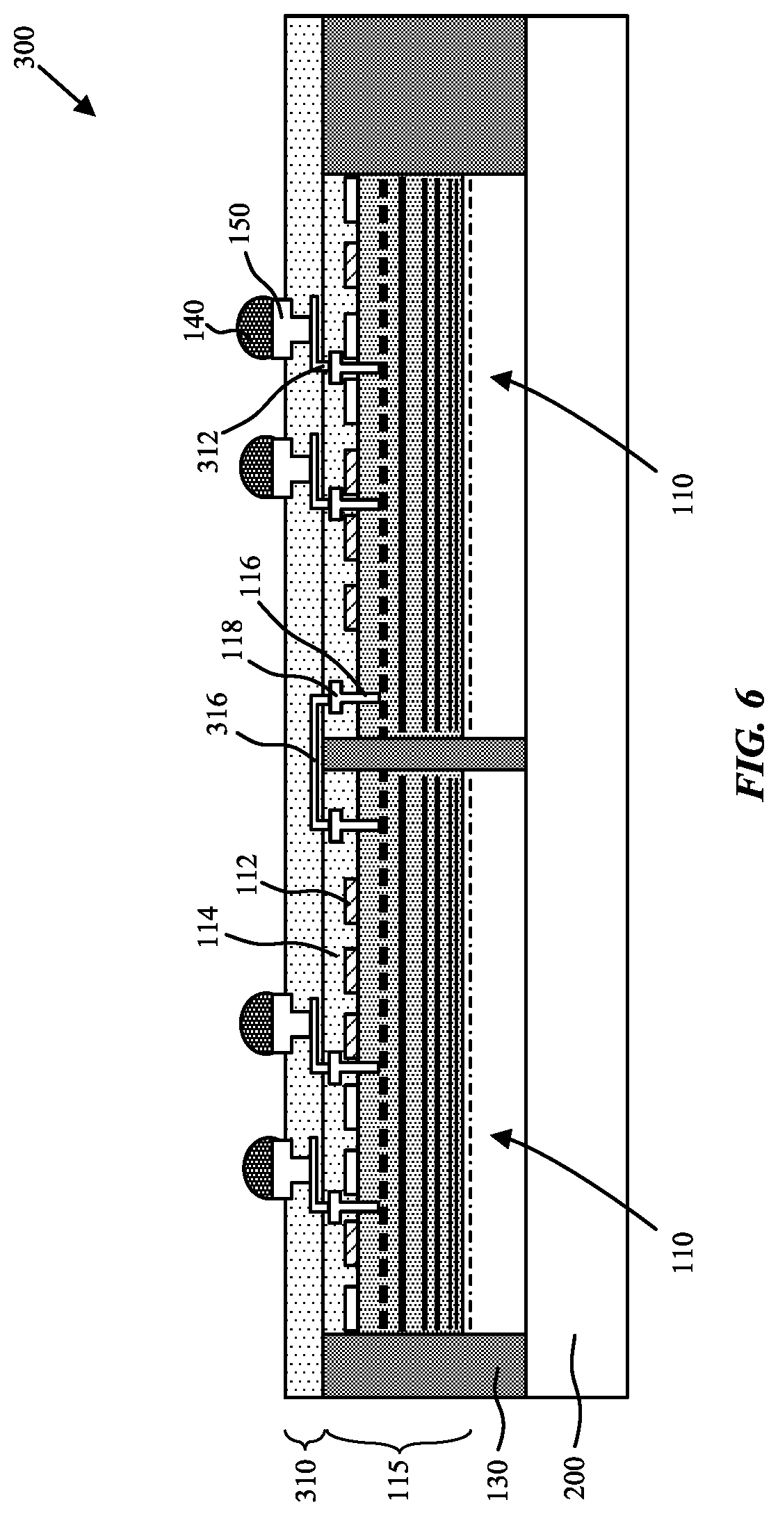 Patent US12322730 Figure 4 – Wafer reconstitution and die-stitching