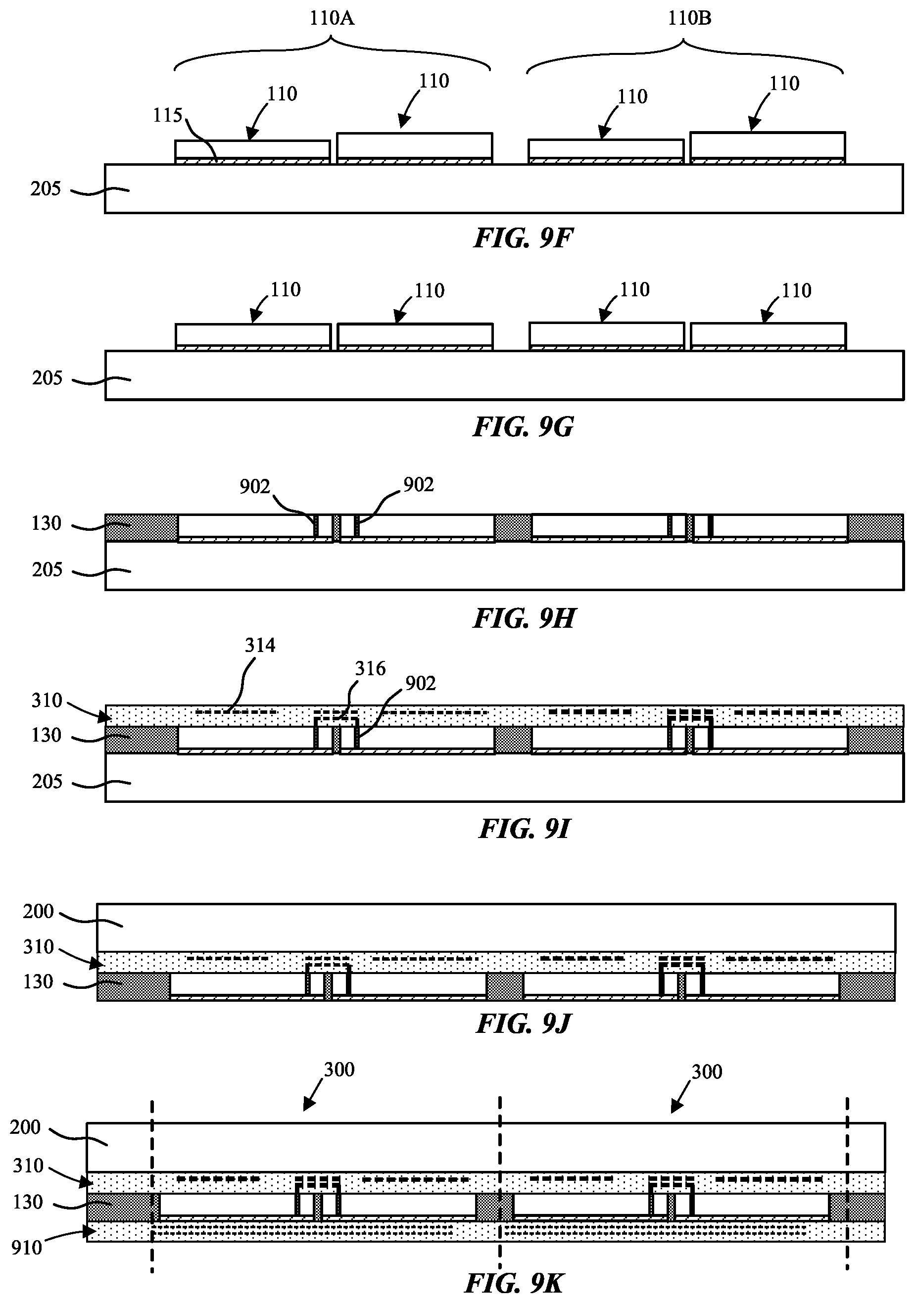 Patent US12322730 Figure 8 – Wafer reconstitution and die-stitching