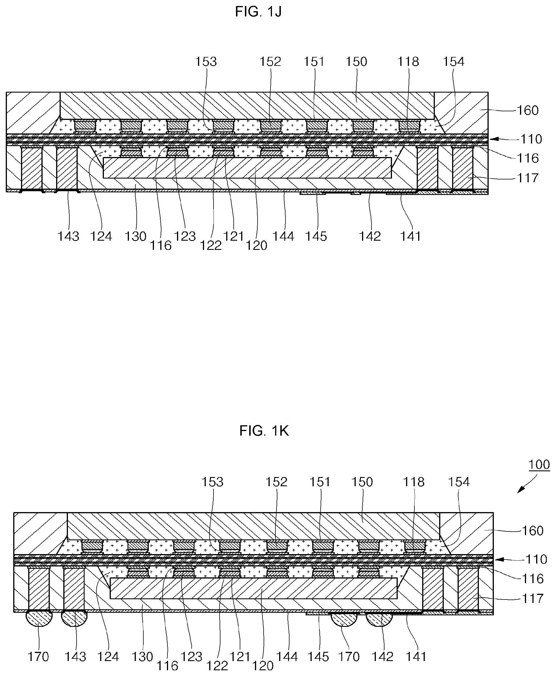 Patent US12322731 Figure 4 – Semiconductor package using a coreless signal distribution structure