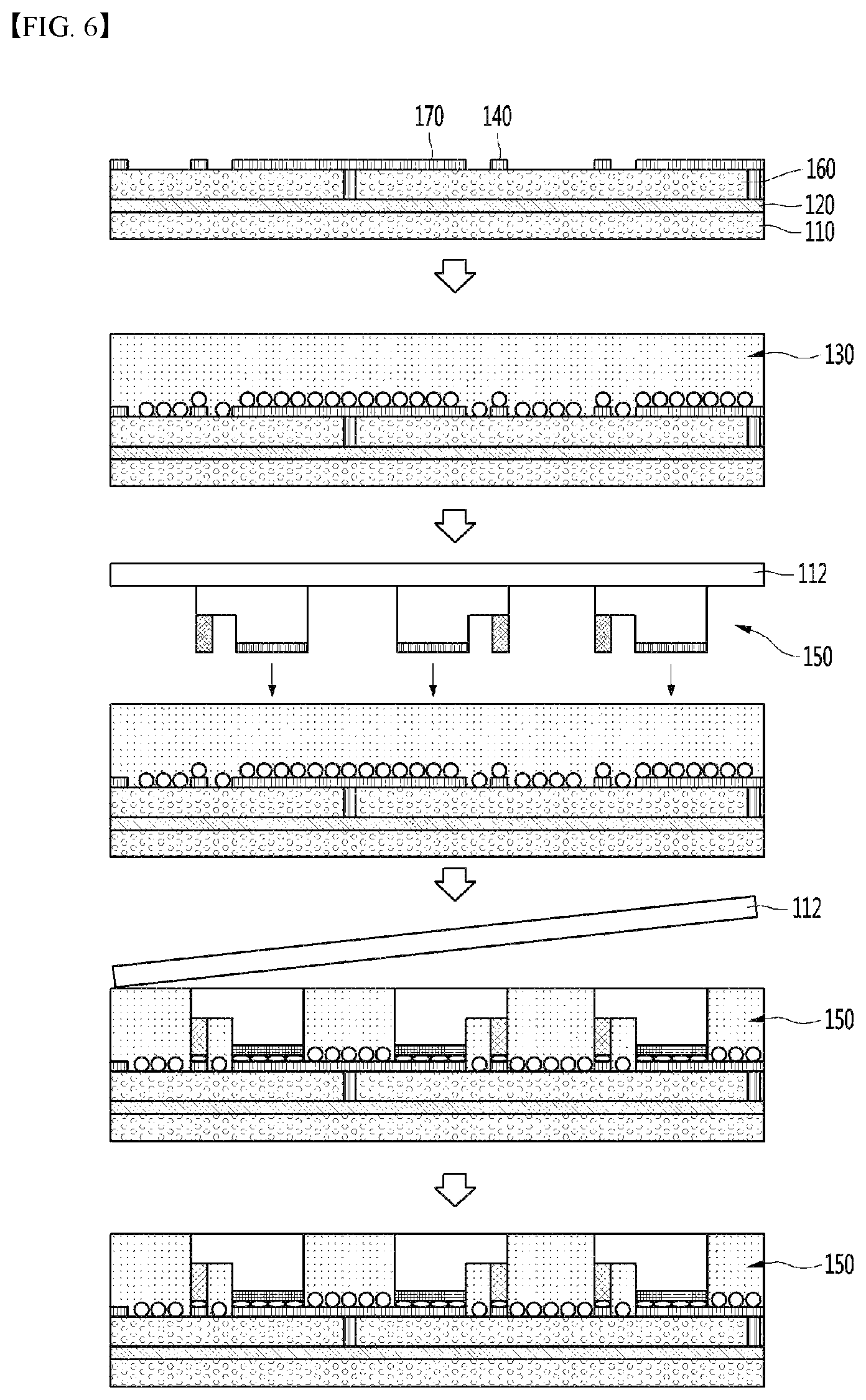 Patent US12322733 Figure 6 – Display device using semiconductor light-emitting elements, and method for manufacturing same