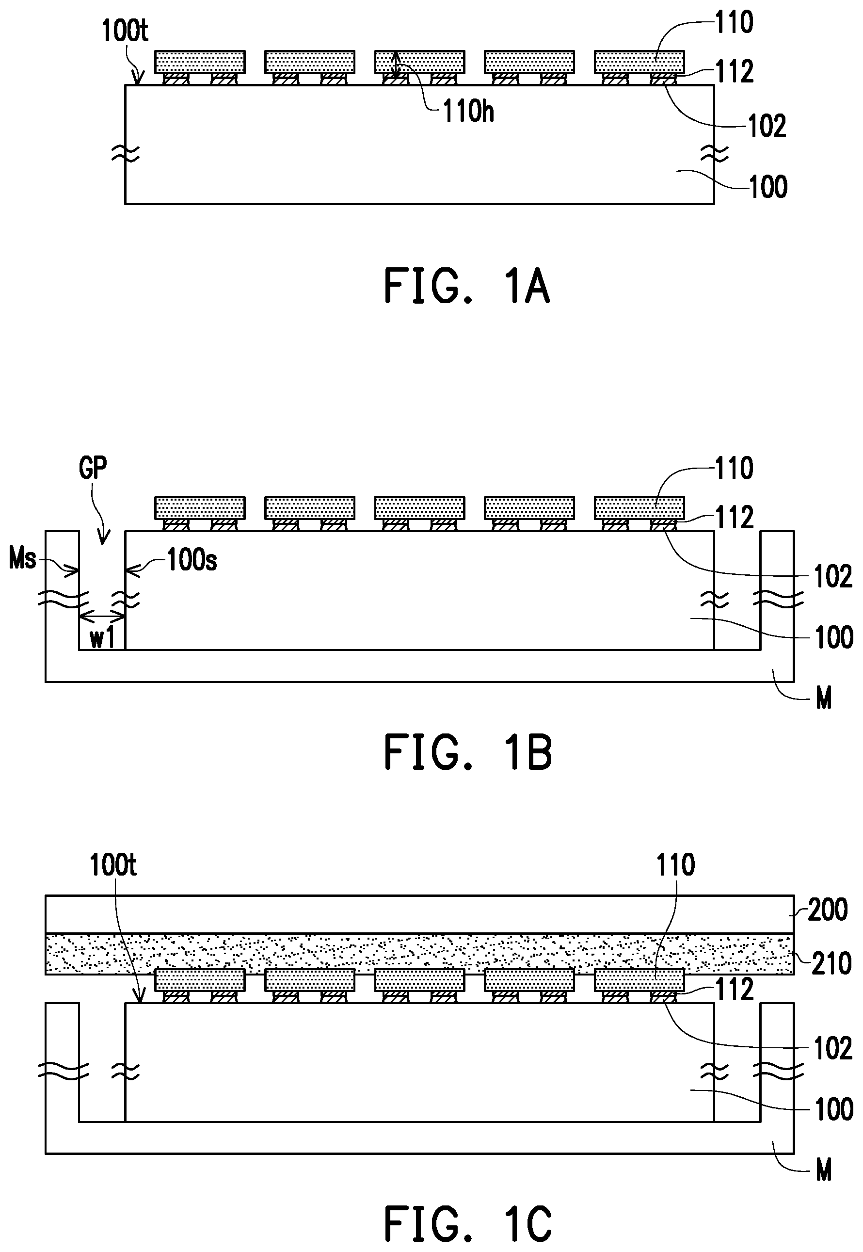 Patent US12322735 Figure 1 – Display panel including opaque encapsulation and doped planarization layers and manufacturing method thereof