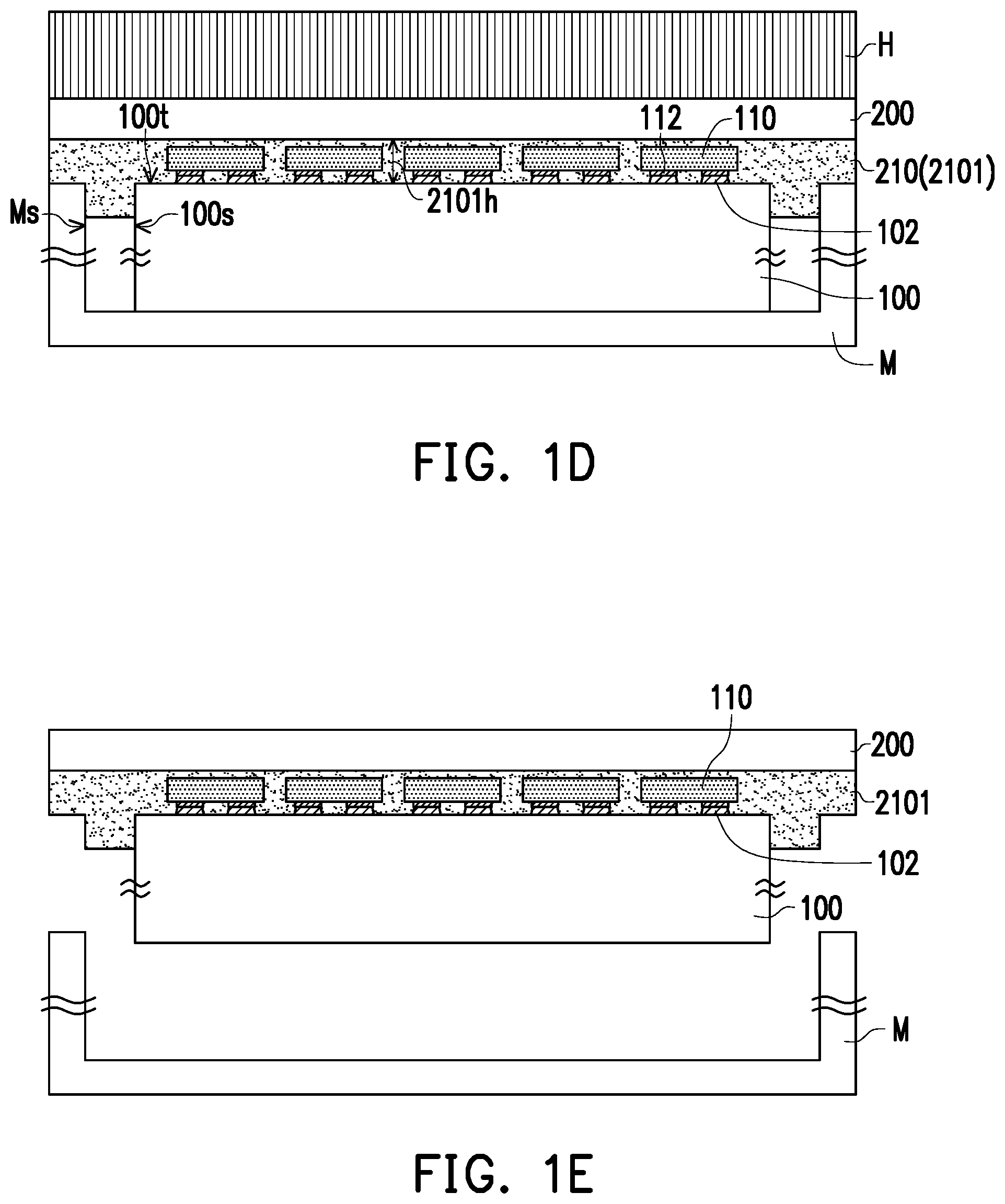 Patent US12322735 Figure 2 – Display panel including opaque encapsulation and doped planarization layers and manufacturing method thereof