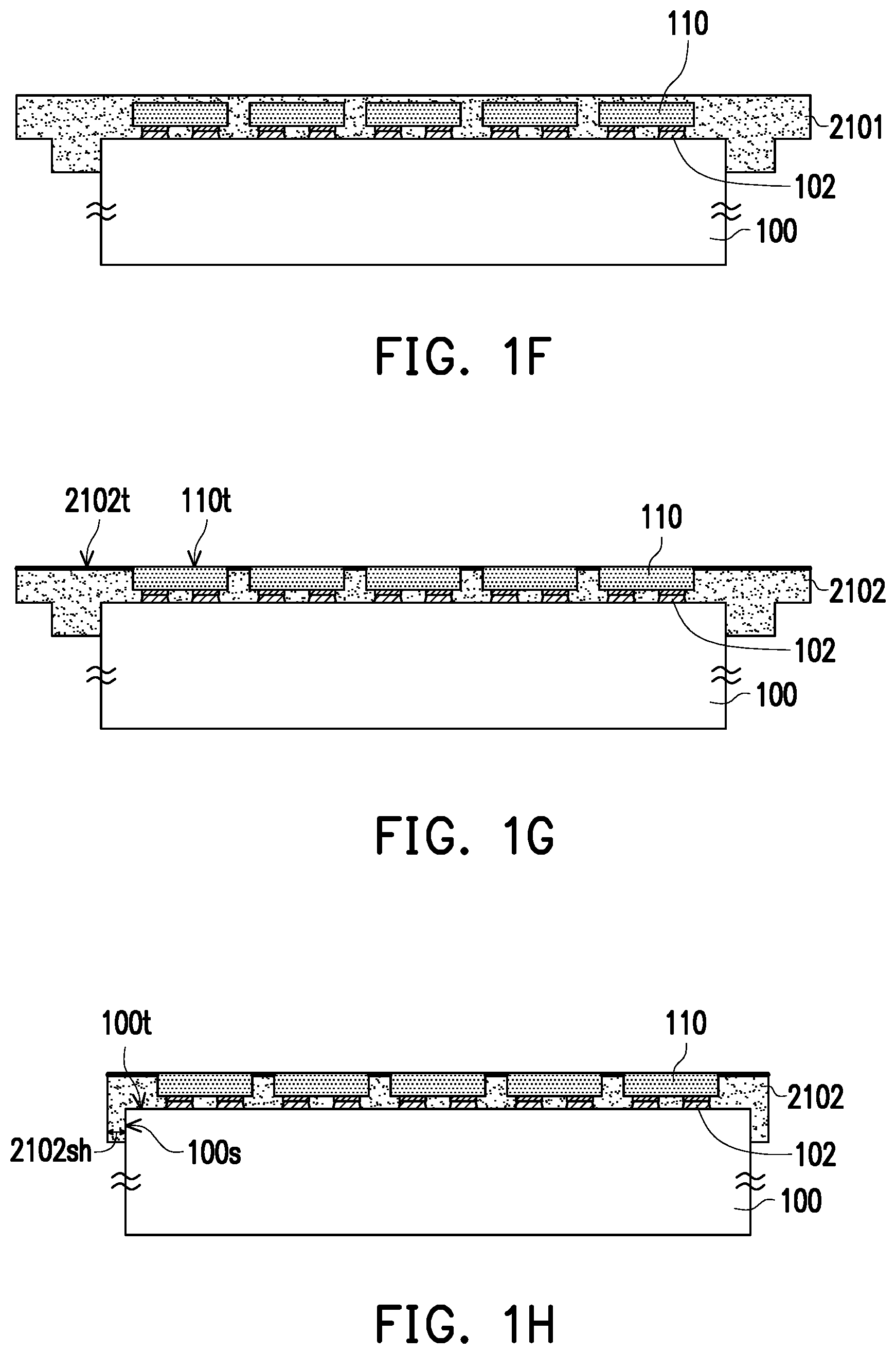 Patent US12322735 Figure 3 – Display panel including opaque encapsulation and doped planarization layers and manufacturing method thereof
