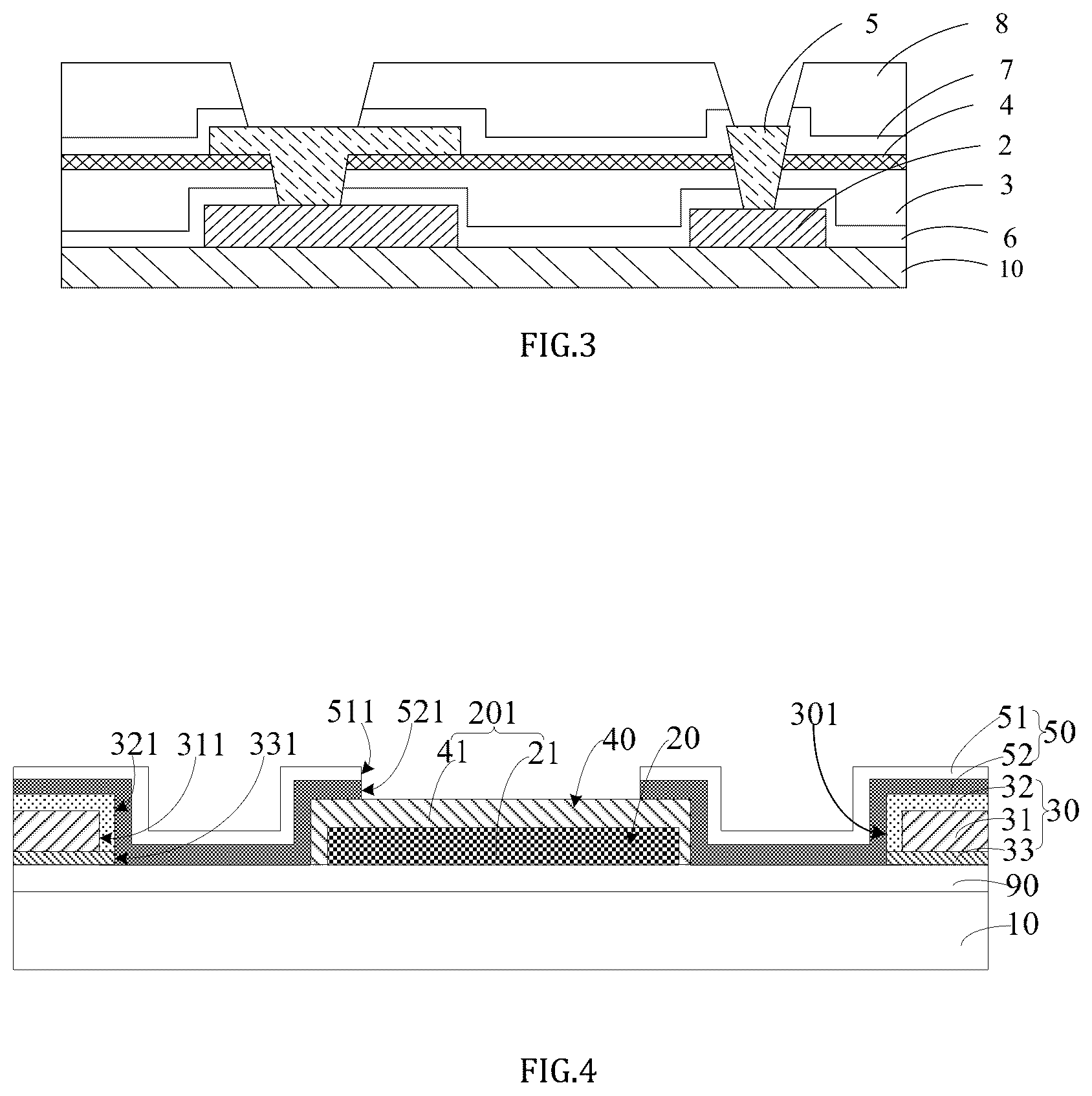 Patent US12322736 Figure 2 – Array substrate and display device