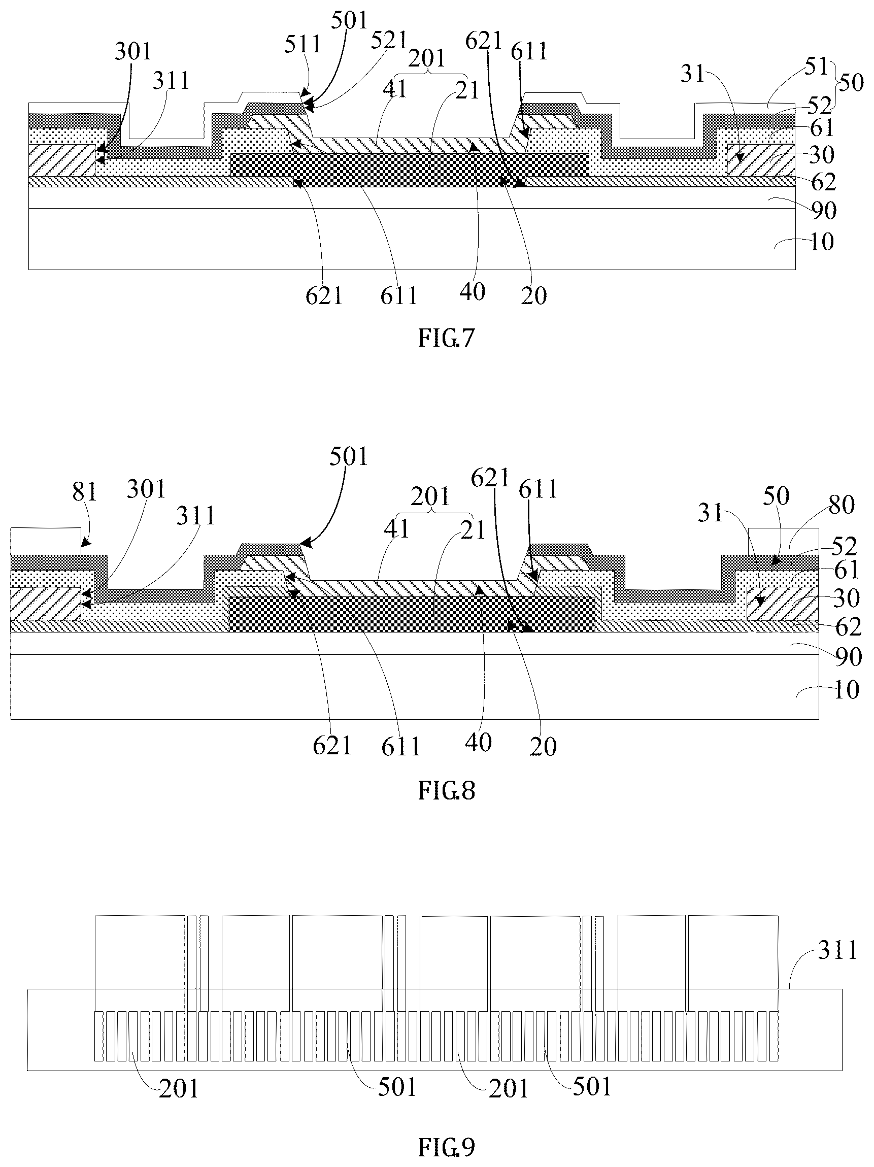 Patent US12322736 Figure 4 – Array substrate and display device