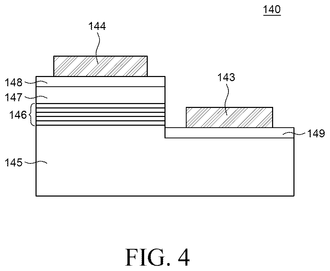 Patent US12322737 Figure 4 – Light emitting display device