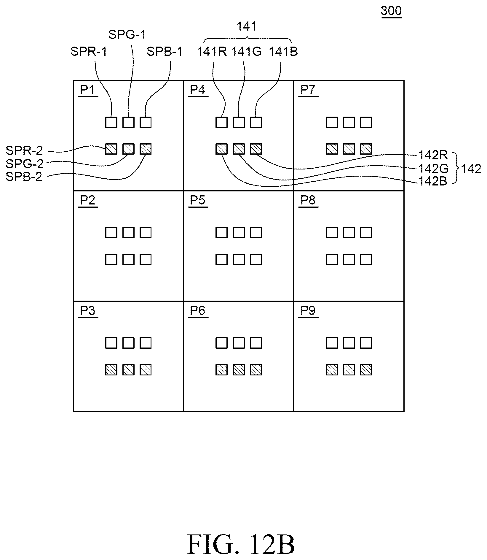 Patent US12322737 Figure 15 – Light emitting display device