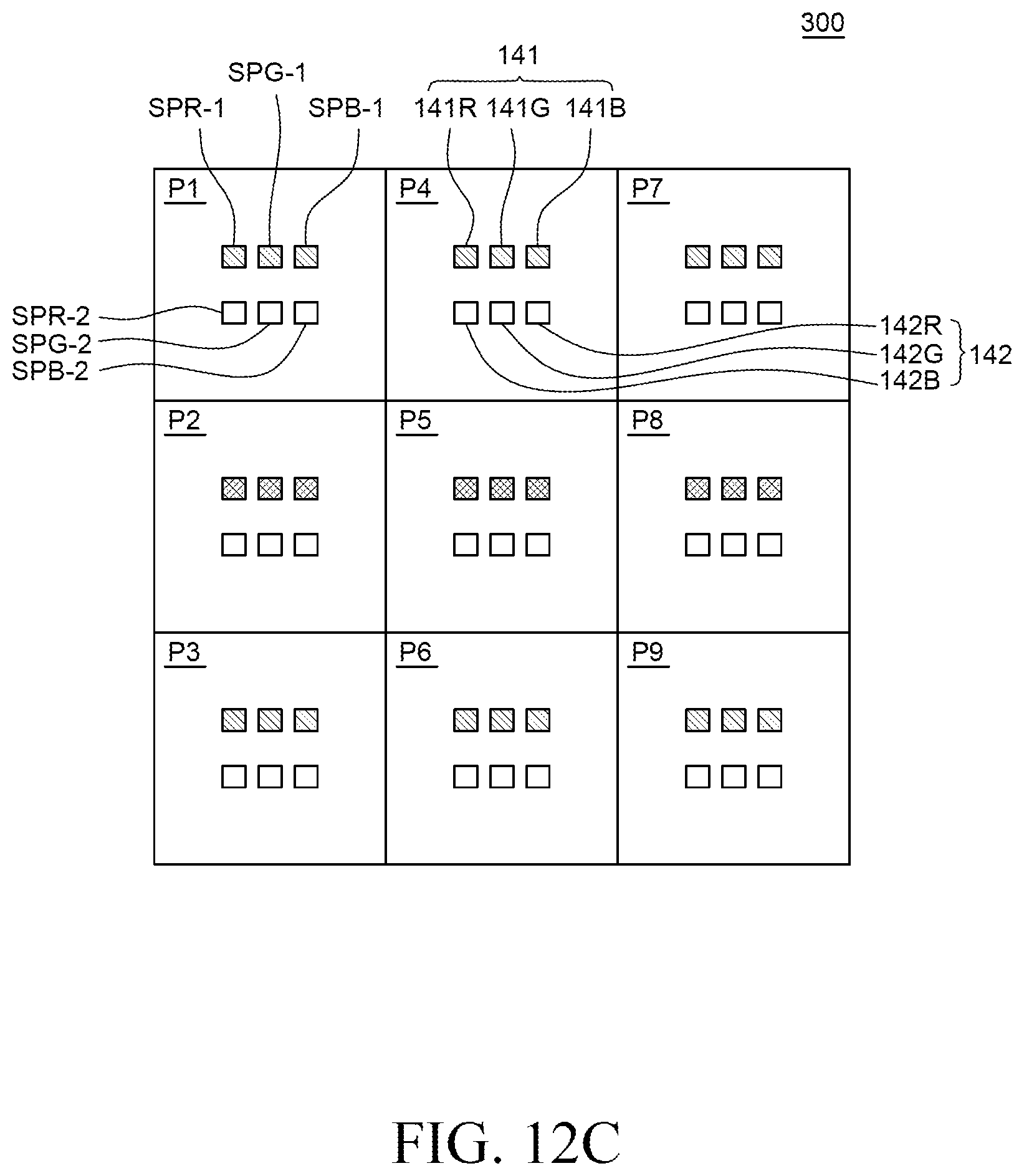 Patent US12322737 Figure 16 – Light emitting display device