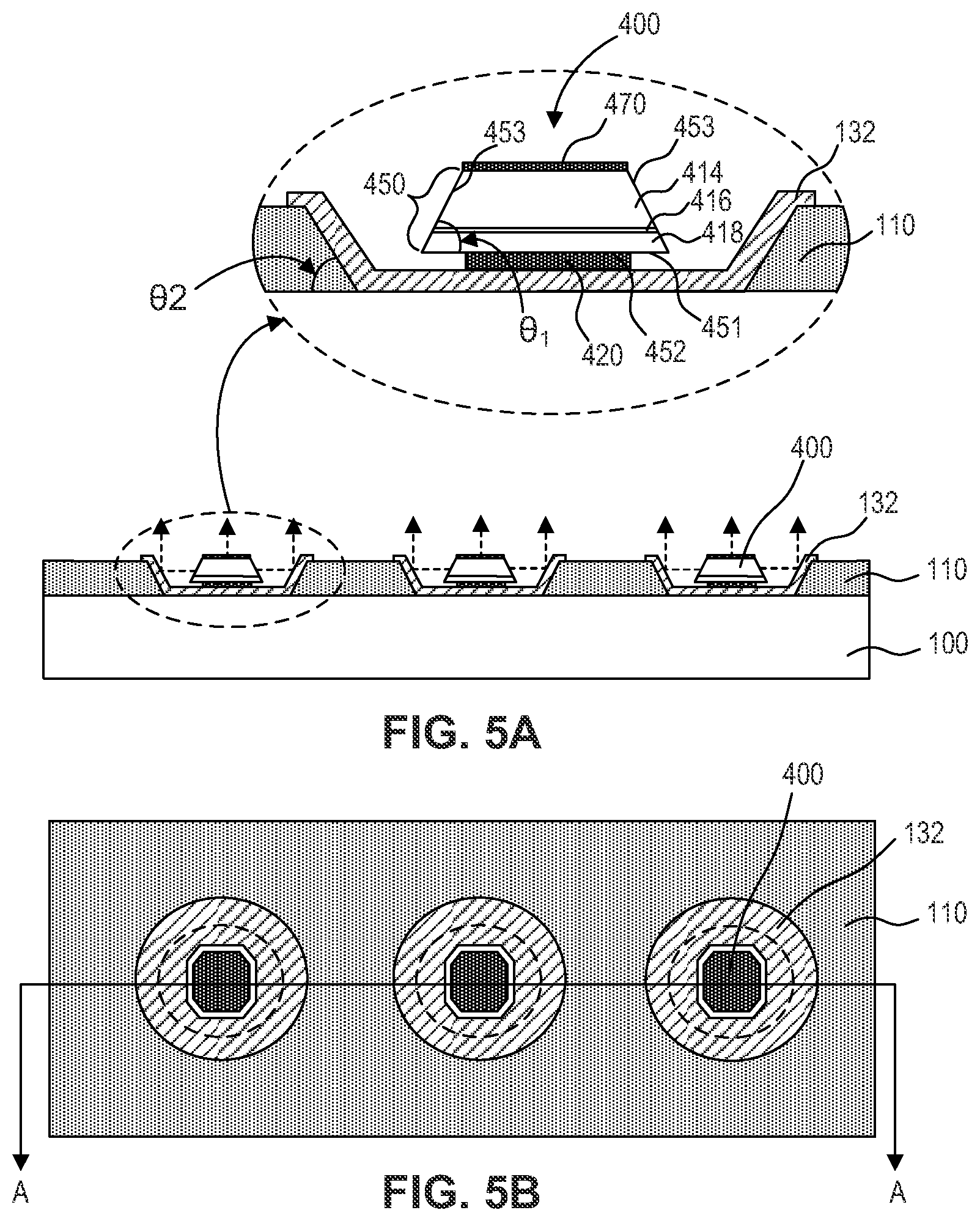 Patent US12322738 Figure 11 – Light emitting device reflective bank structure