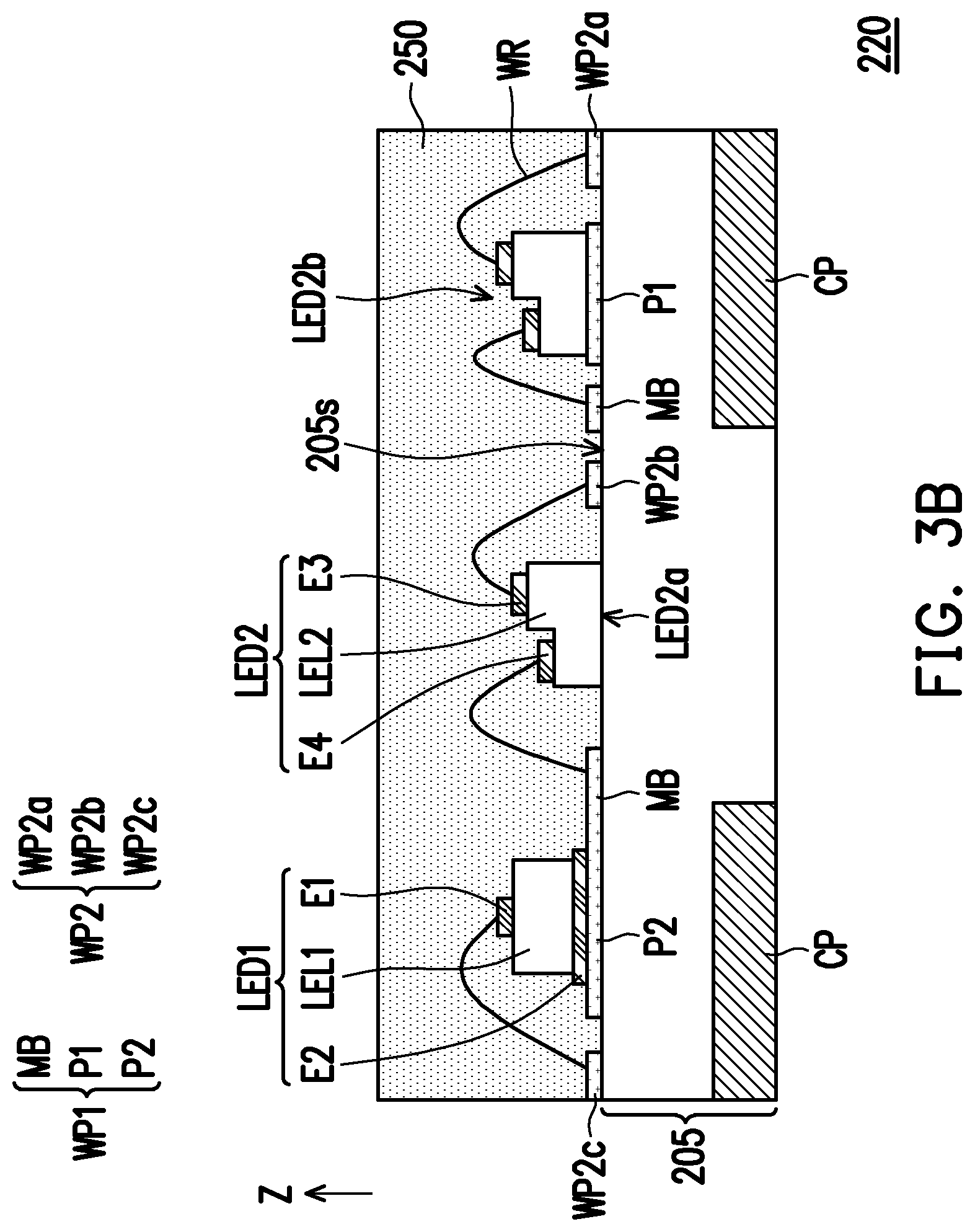 Patent US12322739 Figure 4 – Display apparatus