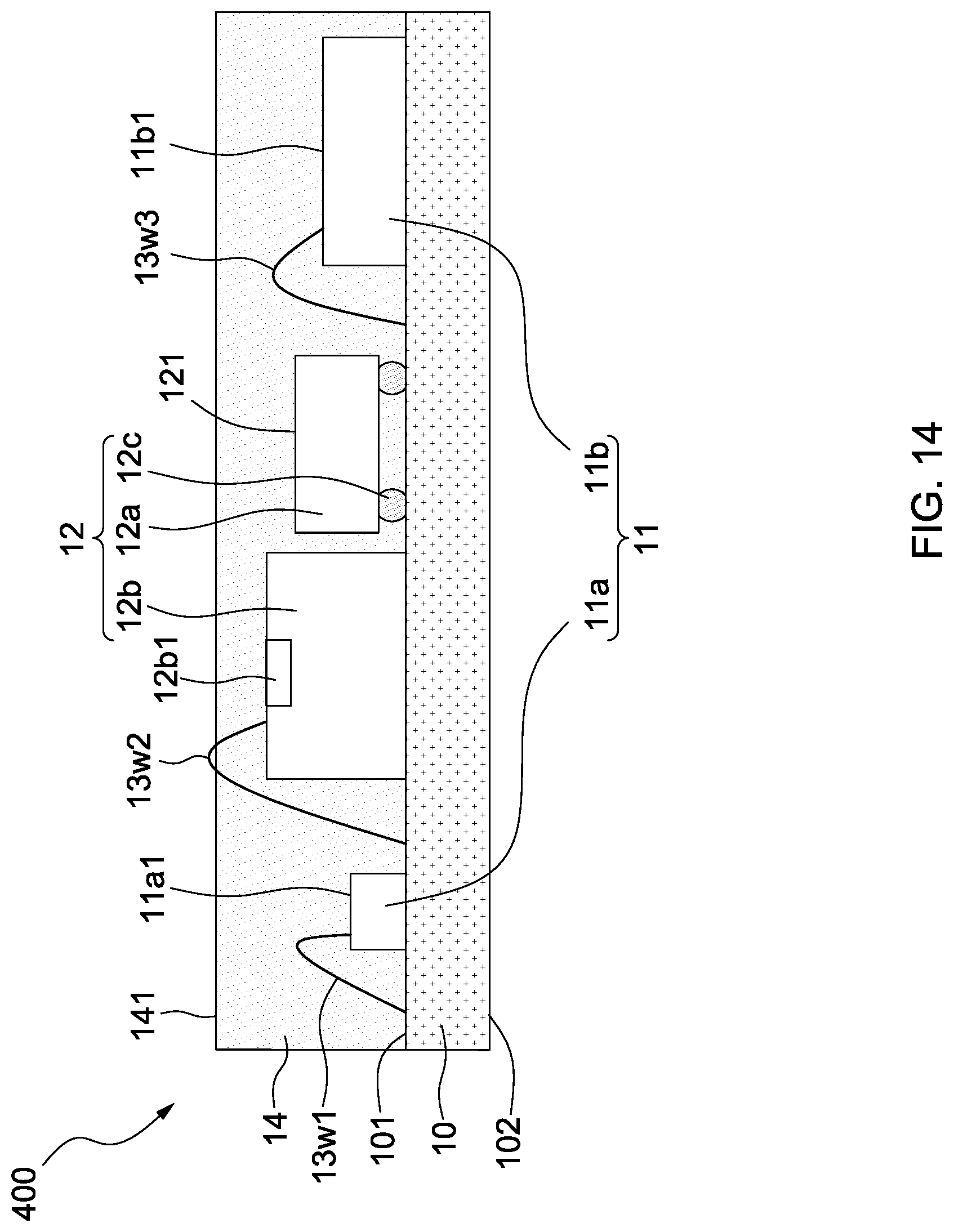 Patent US12322740 Figure 14 – Semiconductor package, wearable device, and temperature detection method