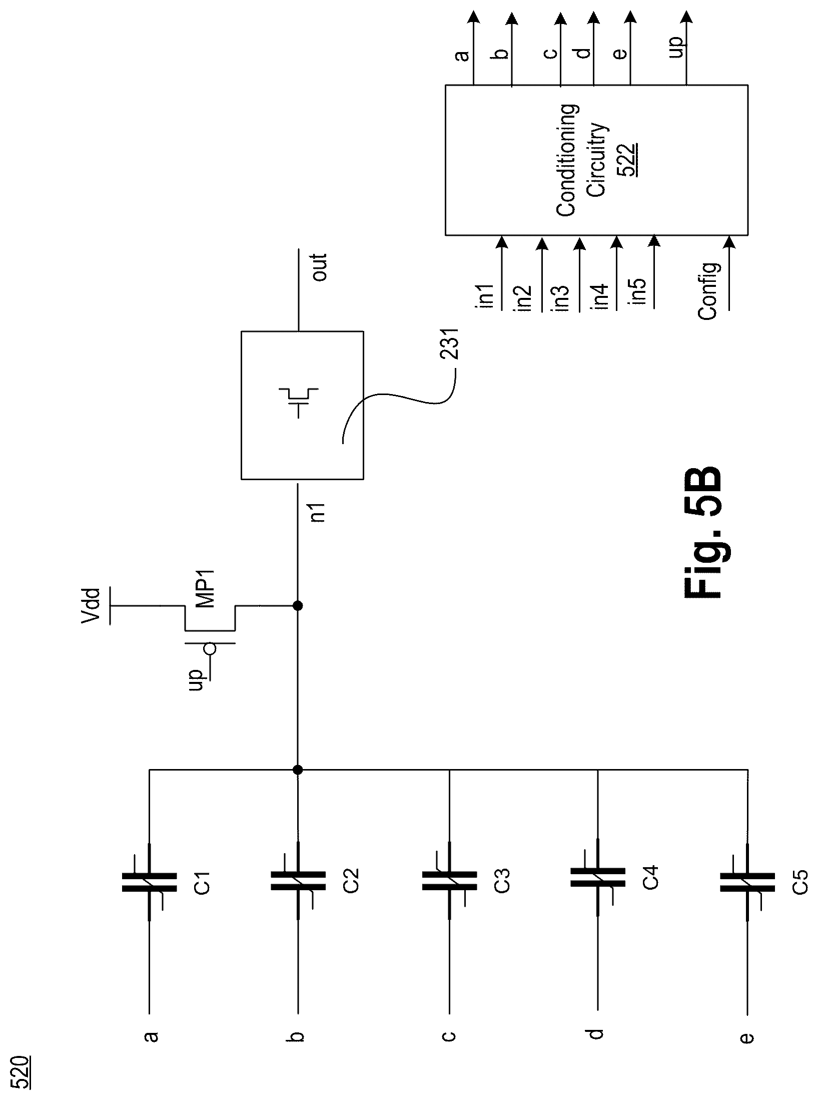 Patent US12322743 Figure 16 – Multi-function threshold gate with input based adaptive threshold and with stacked non-planar paraelectric capacitors