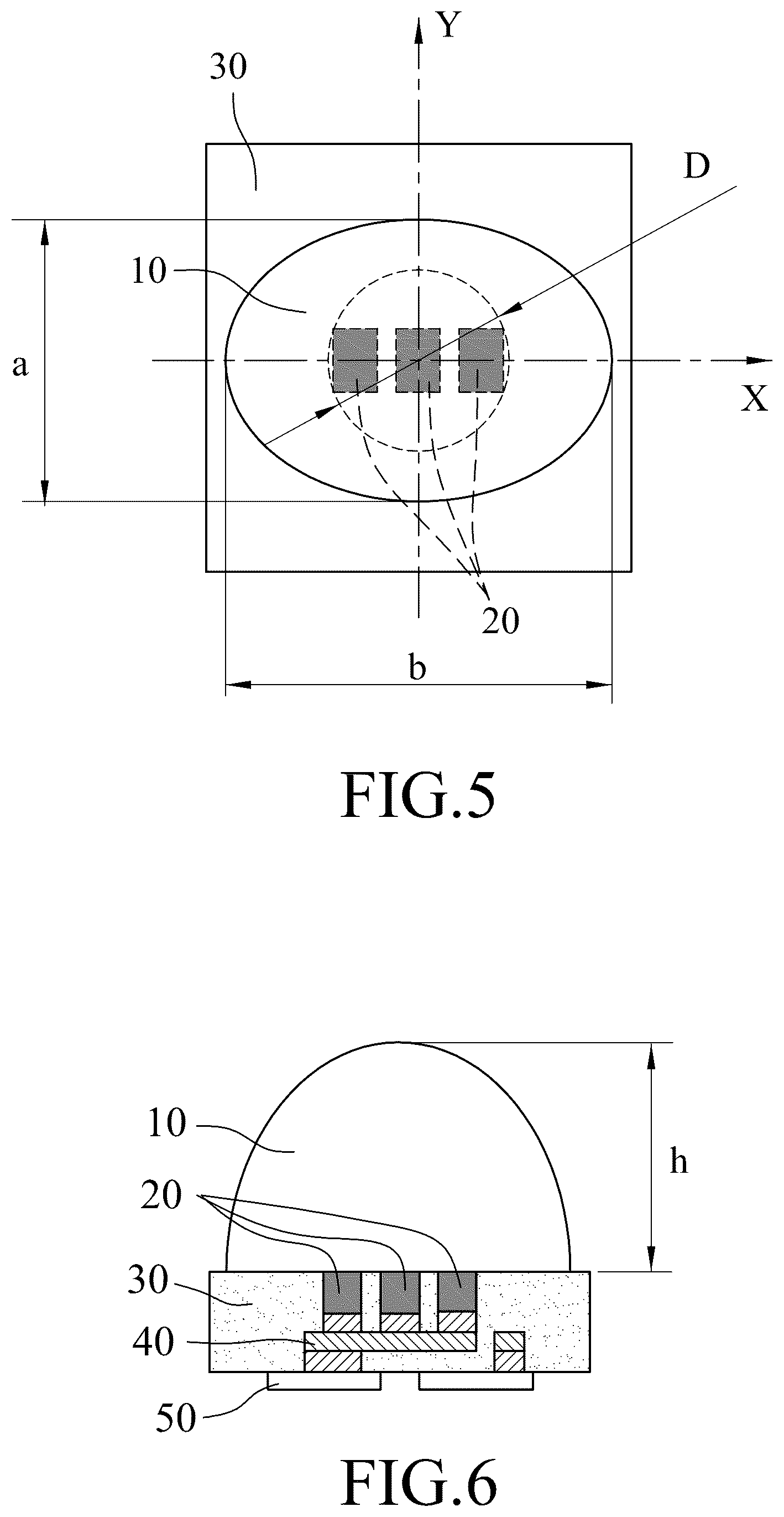 Patent US12322747 Figure 3 – Light emitting diode device, method for manufacturing the same and a display including the same
