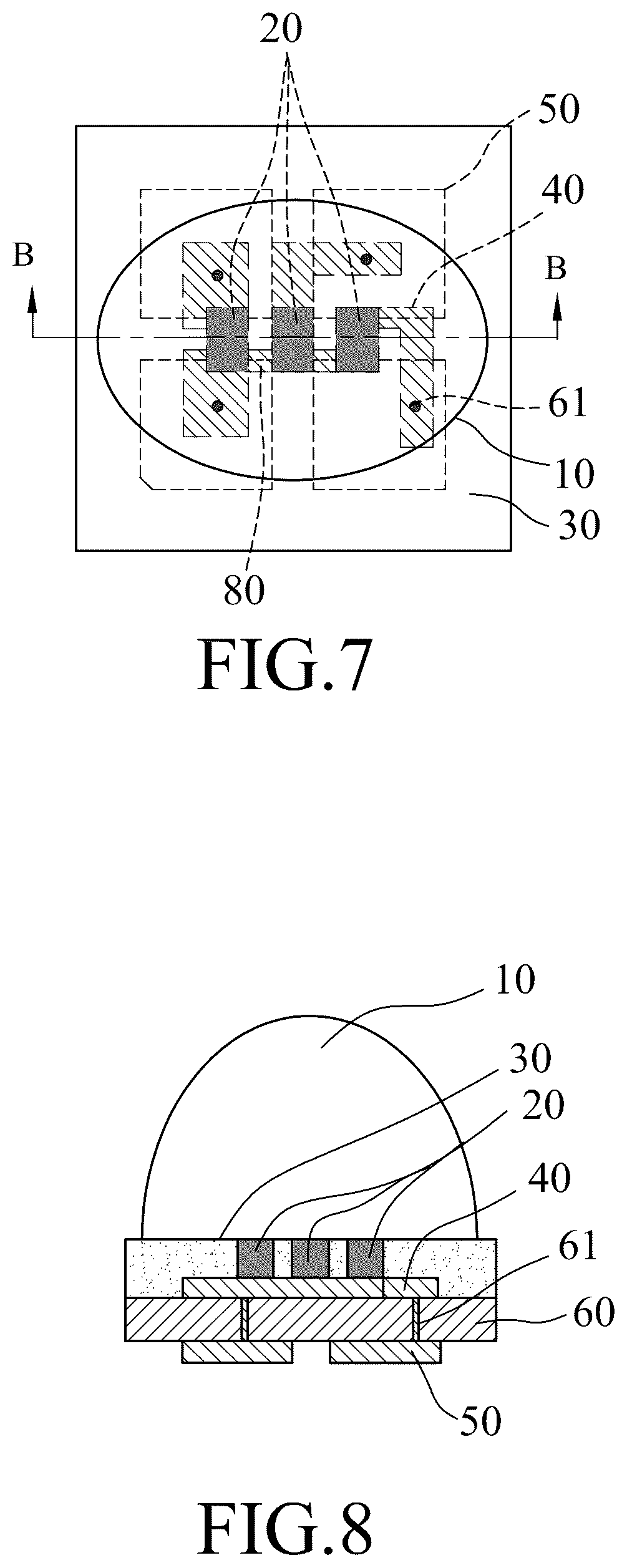 Patent US12322747 Figure 4 – Light emitting diode device, method for manufacturing the same and a display including the same