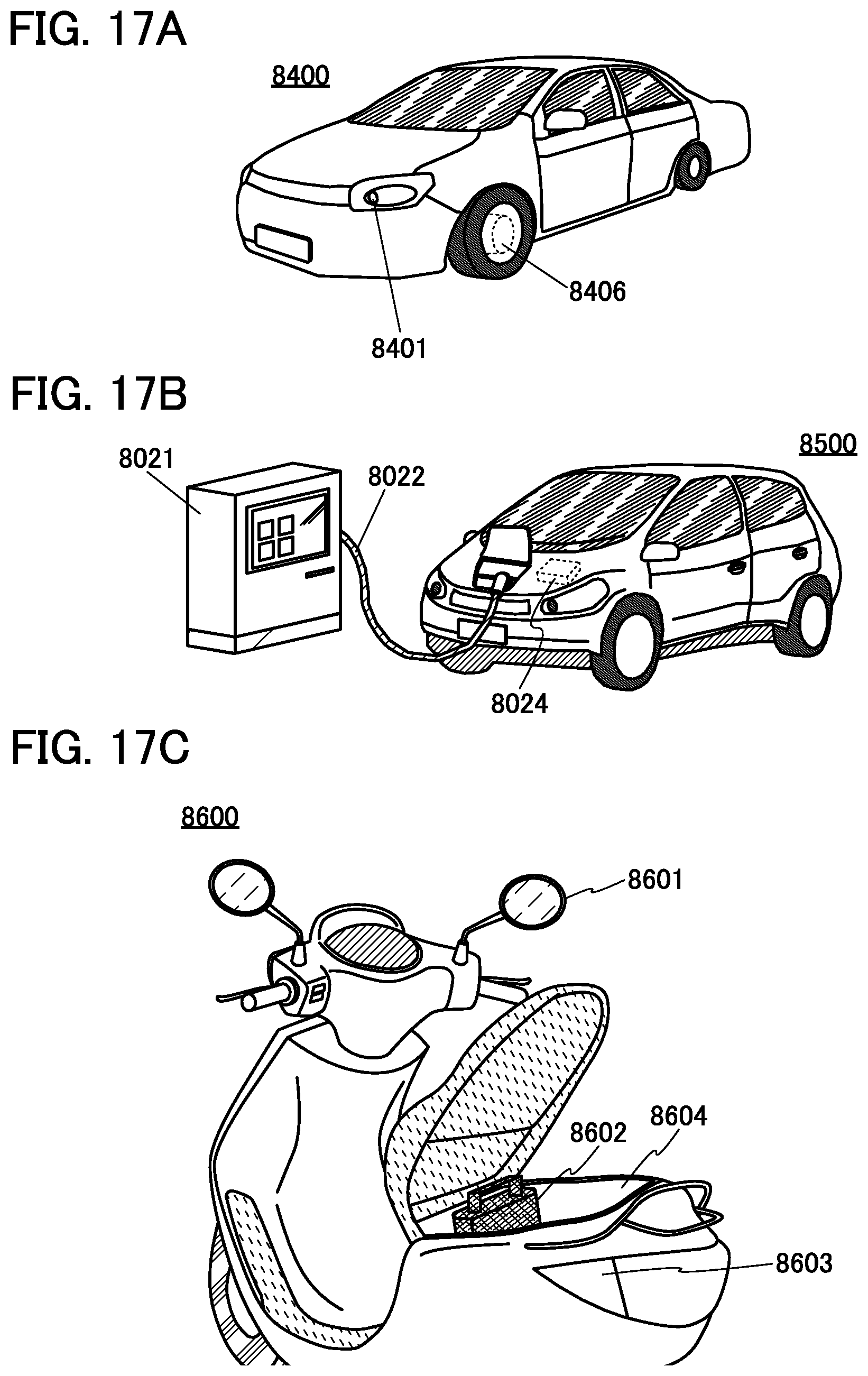 Patent US12322758 Figure 17 – Secondary battery, electronic device, and vehicle