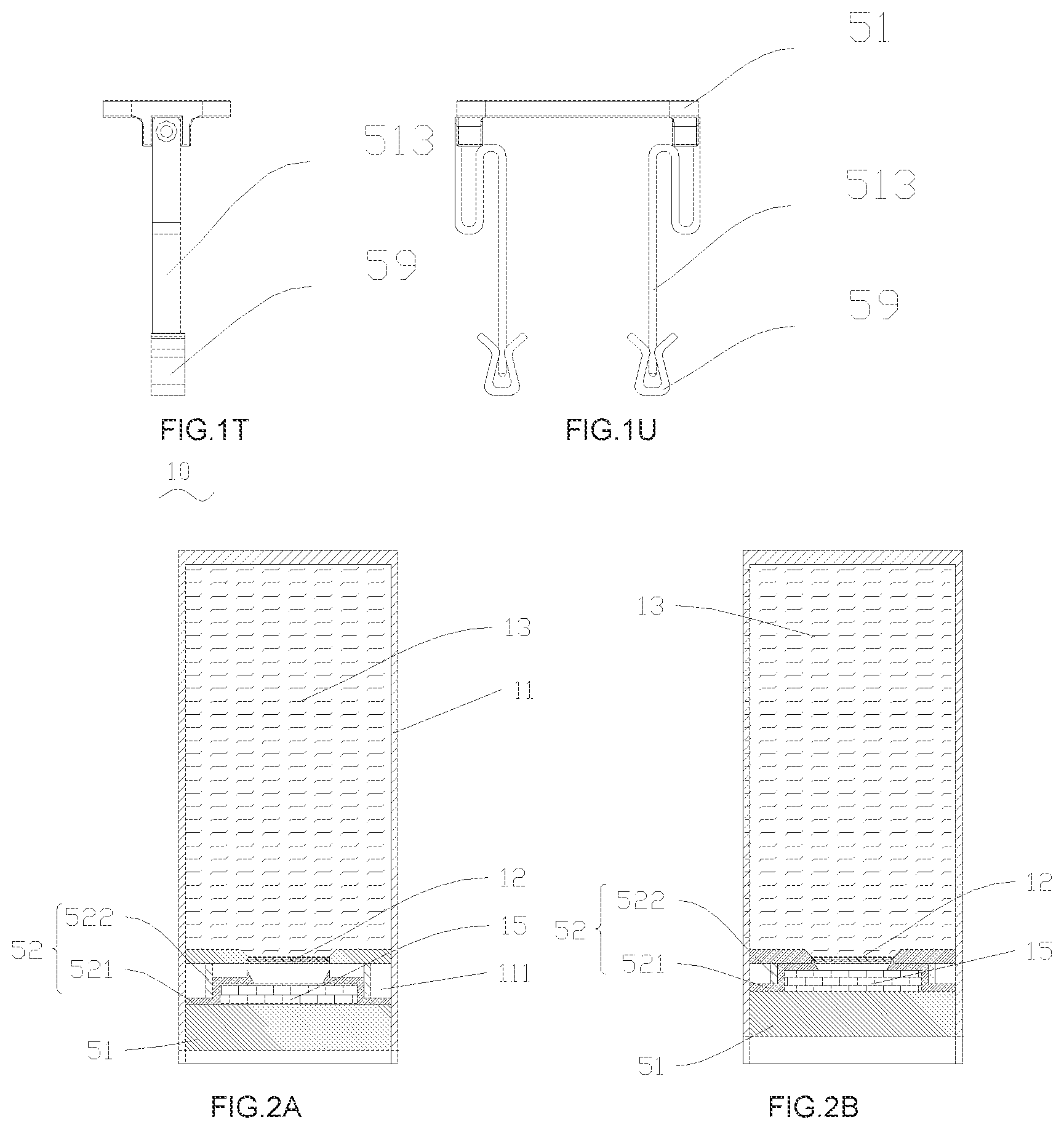Patent US12322764 Figure 7 – Cartridge, battery assembly and electronic cigarette