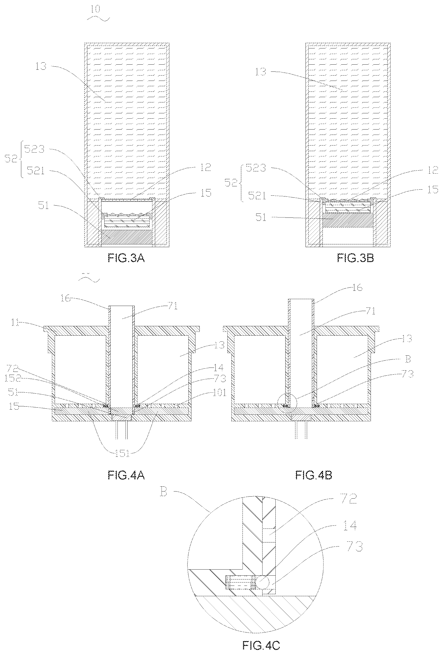Patent US12322764 Figure 8 – Cartridge, battery assembly and electronic cigarette