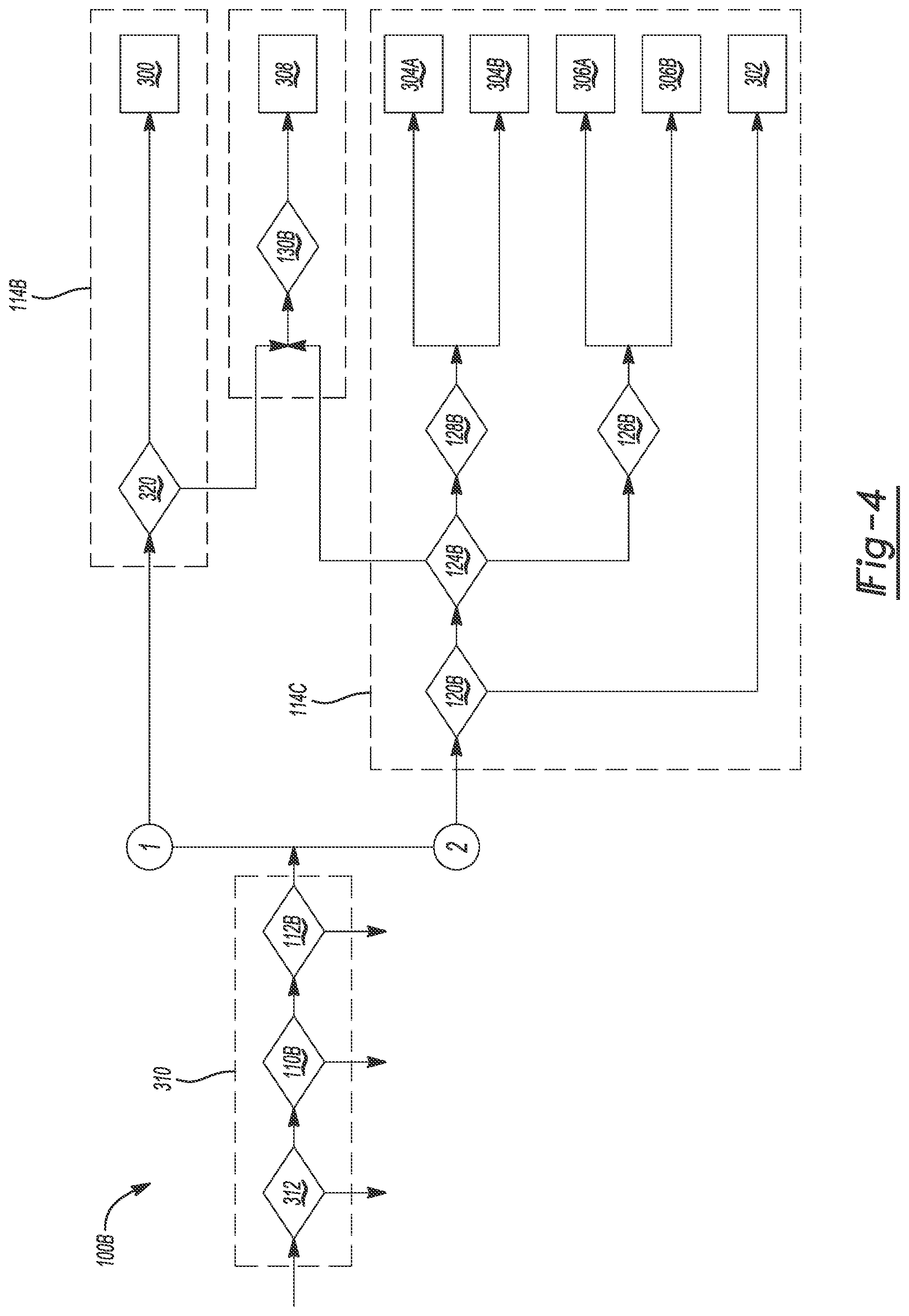 Patent US12322771 Figure 4 – Adaptable processes and systems for purifying co-precipitated or independent streams of manganese, nickel, and cobalt from lithium-ion battery waste streams