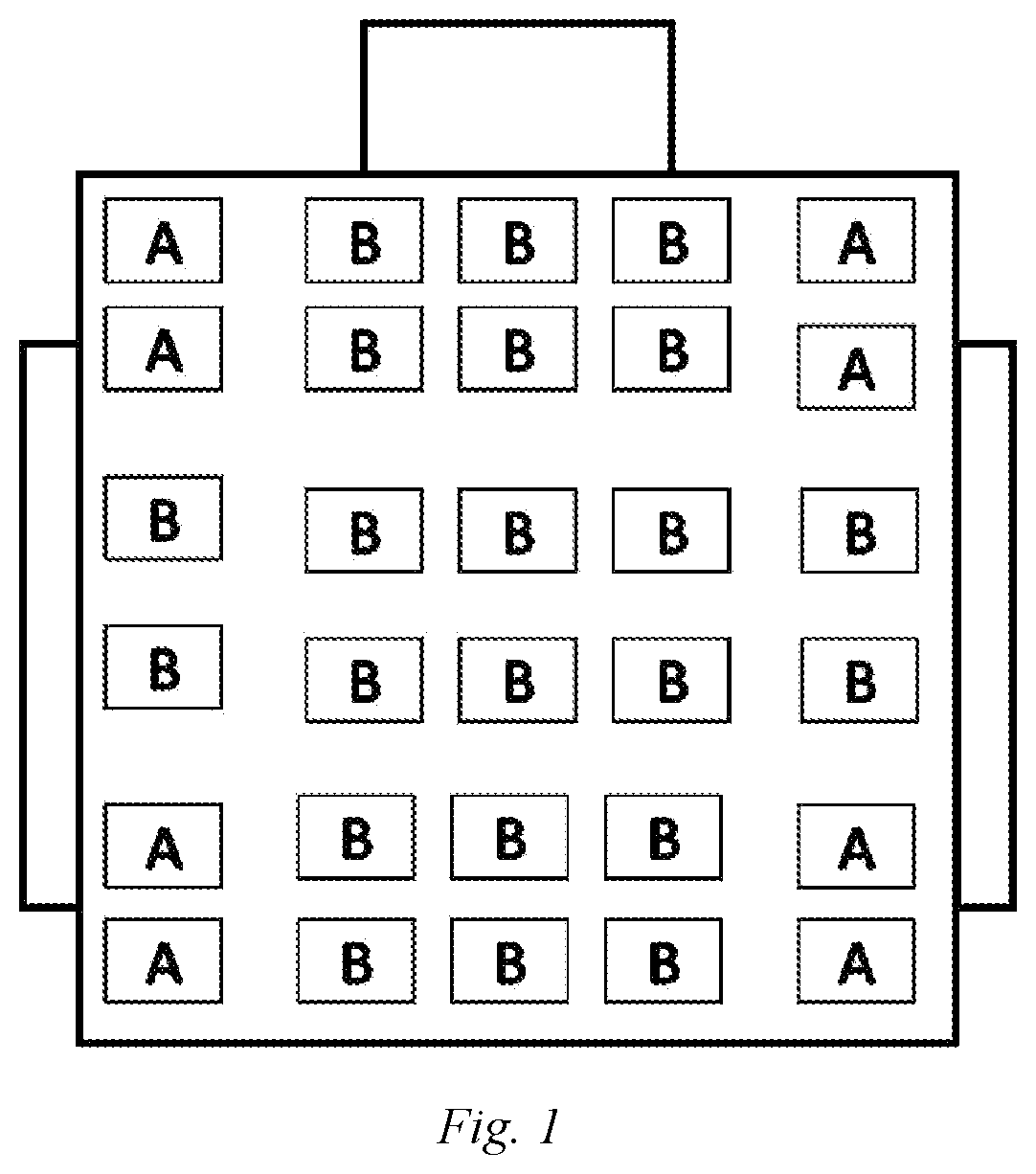Patent US12322774 Figure 1 – Battery pack and vehicle