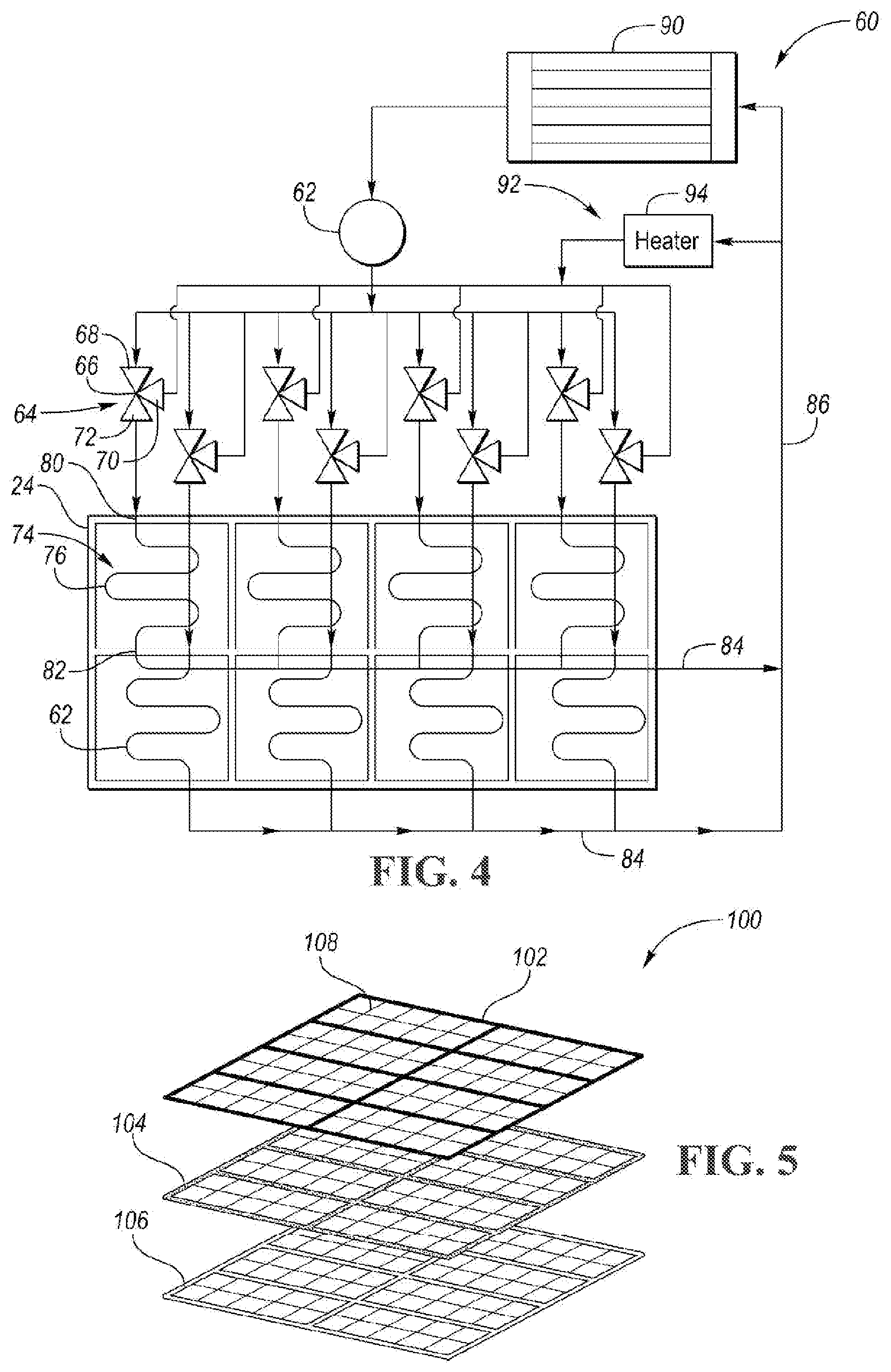 Patent US12322775 Figure 3 – Traction battery thermal management