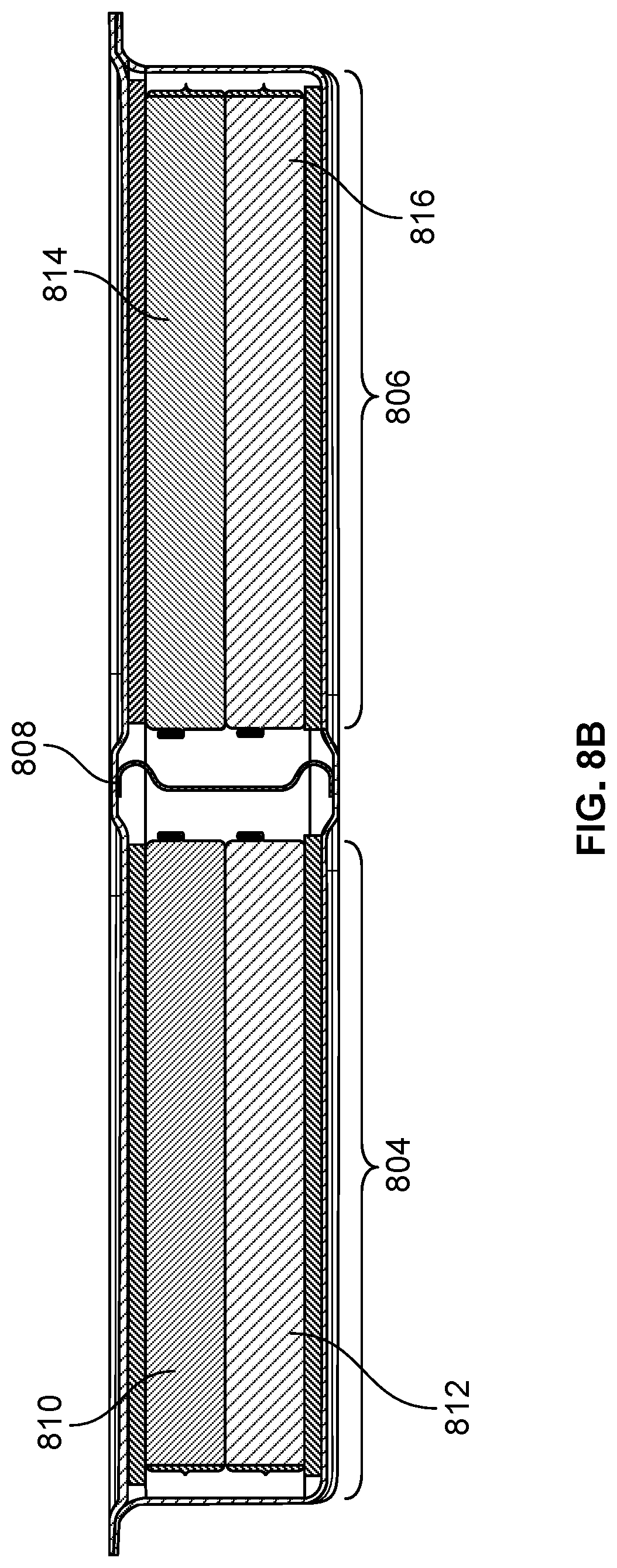 Patent US12322776 Figure 10 – Modular battery system