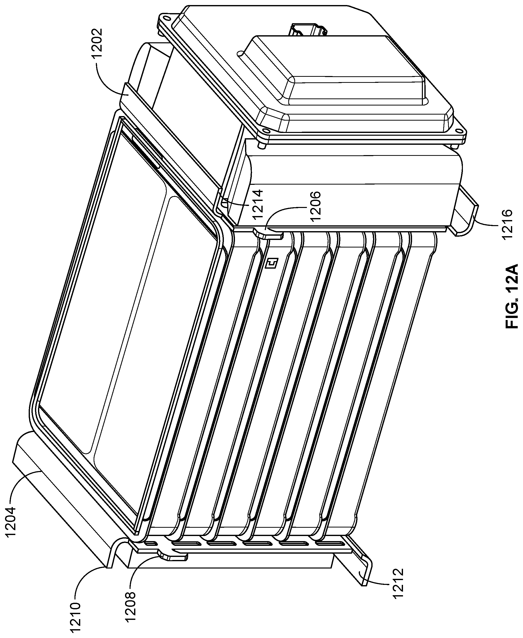Patent US12322776 Figure 19 – Modular battery system