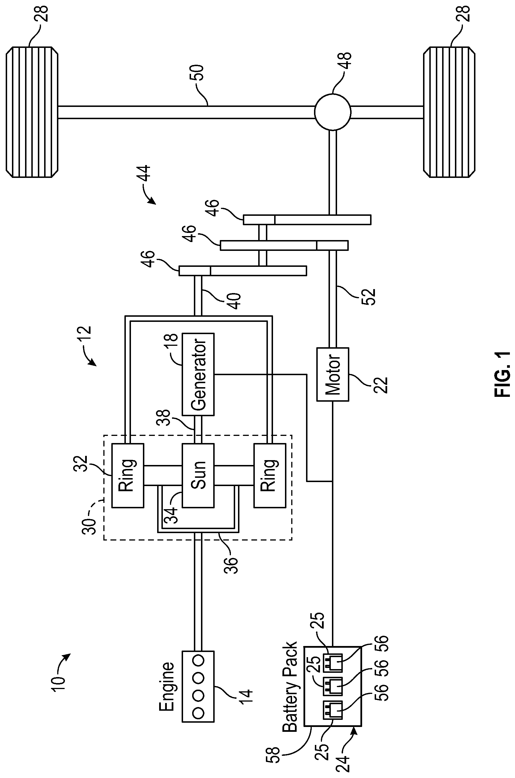 Patent US12322777 Figure 1 – Battery array designs with integrated roll bonded cold plates