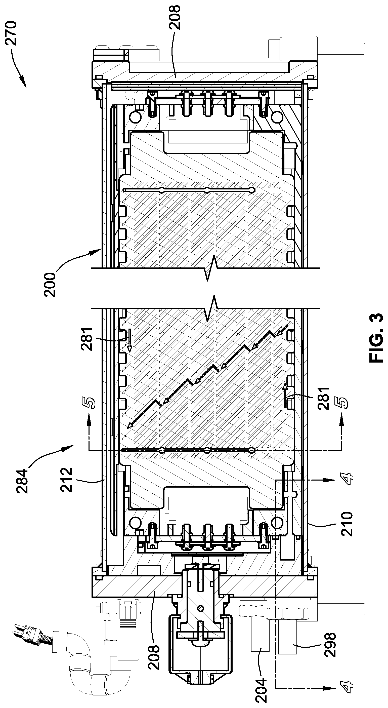 Patent US12322779 Figure 3 – Stacked separator plates with coolant flow distribution channels for liquid immersion cooling in battery assemblies