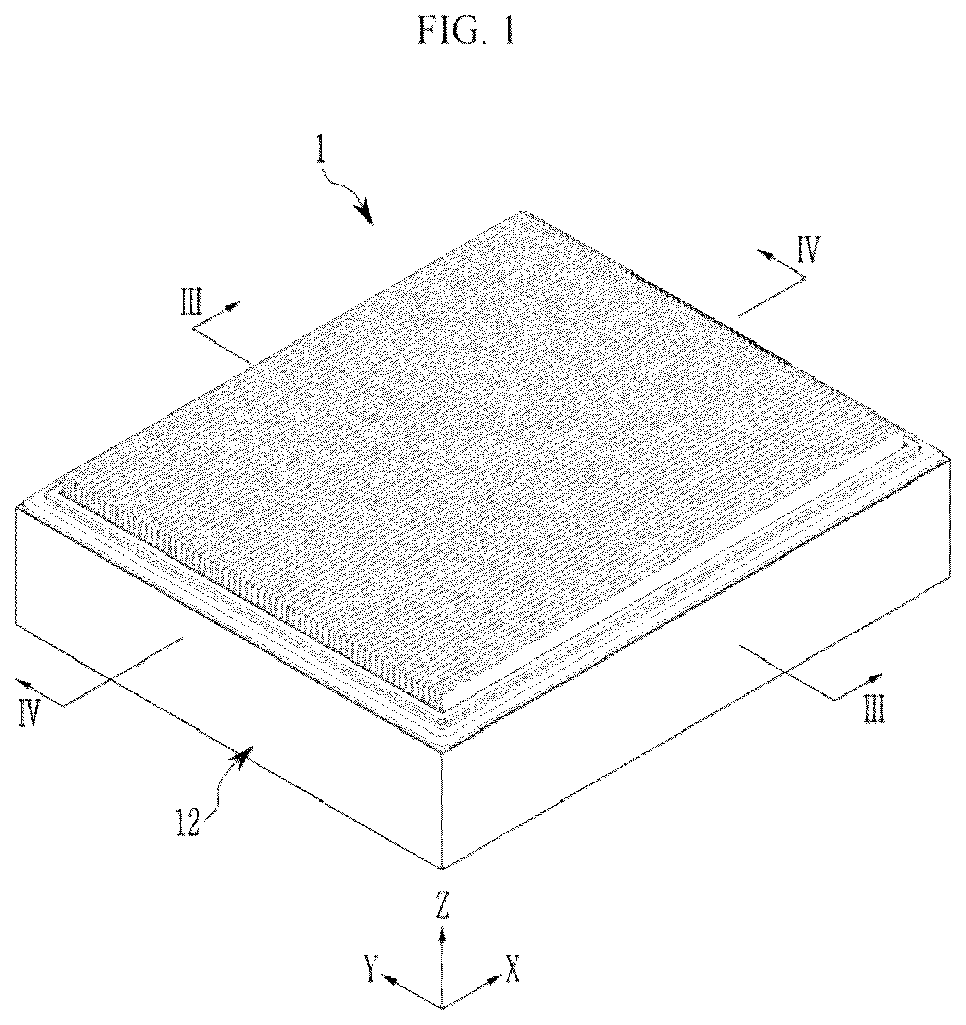 Patent US12322780 Figure 1 – Battery module and vehicle including the same