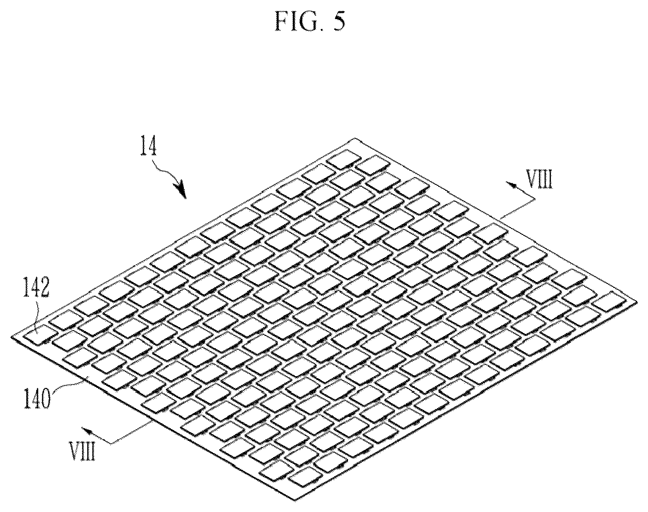 Patent US12322780 Figure 5 – Battery module and vehicle including the same