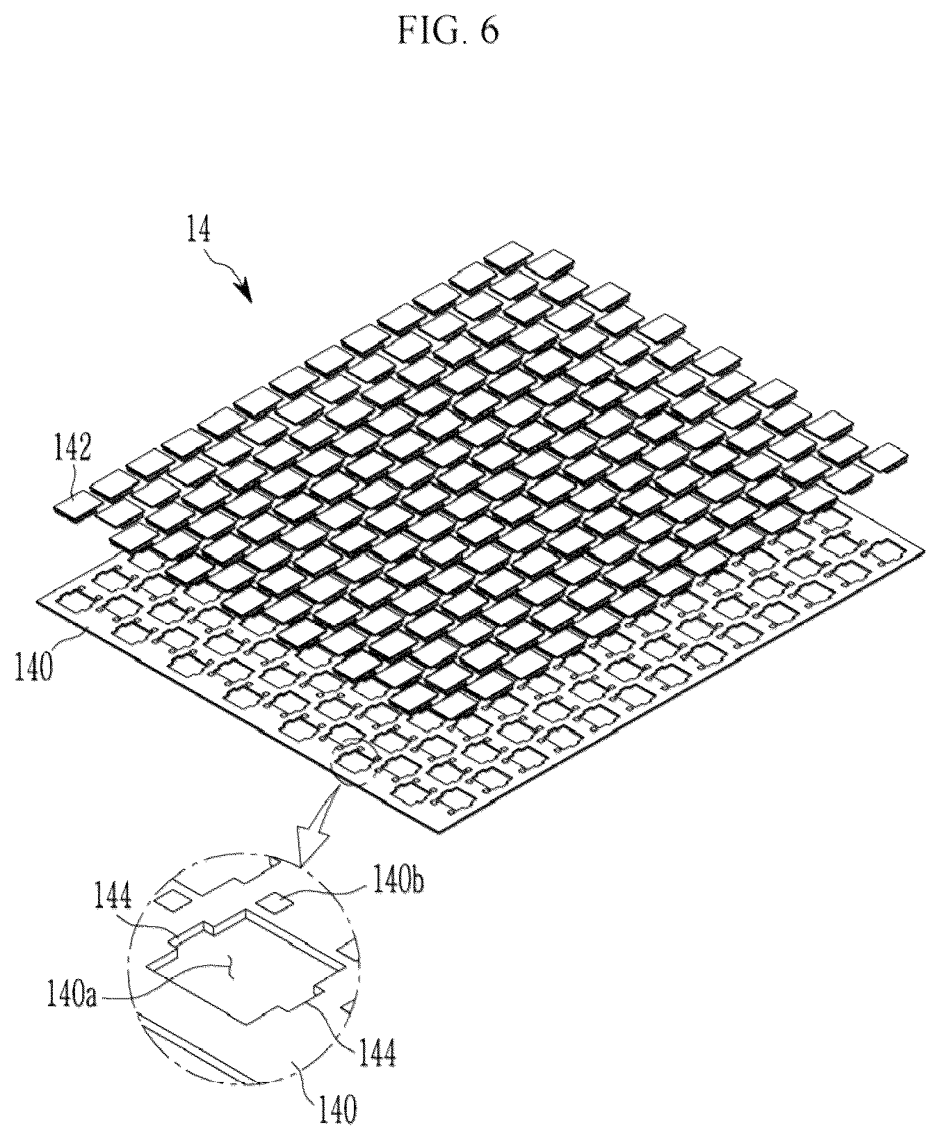 Patent US12322780 Figure 6 – Battery module and vehicle including the same