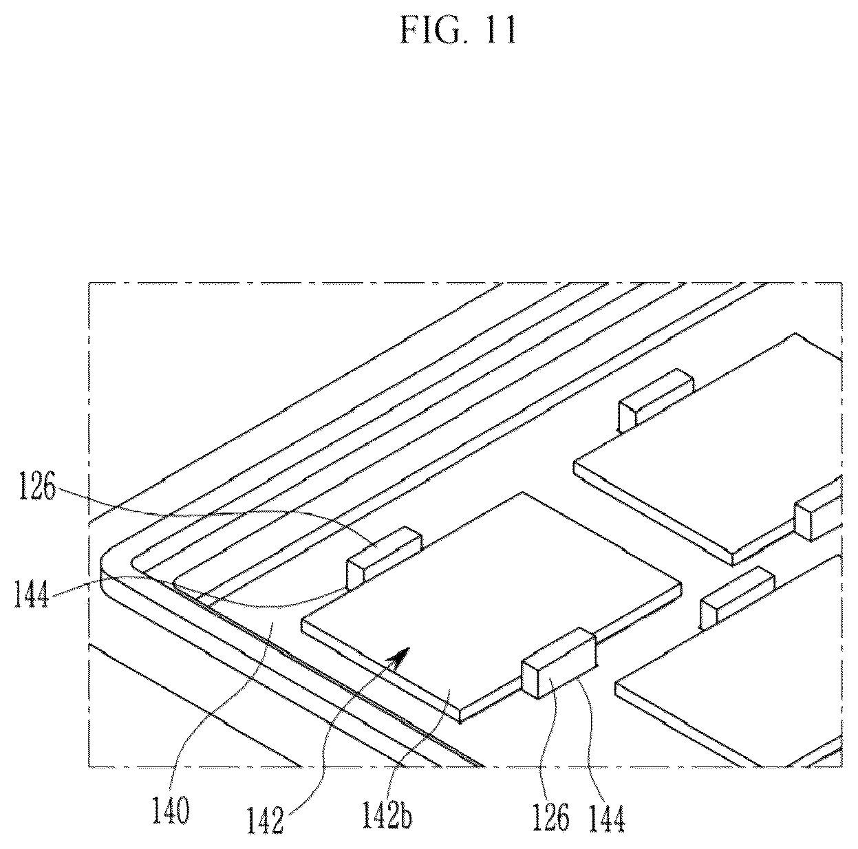 Patent US12322780 Figure 11 – Battery module and vehicle including the same