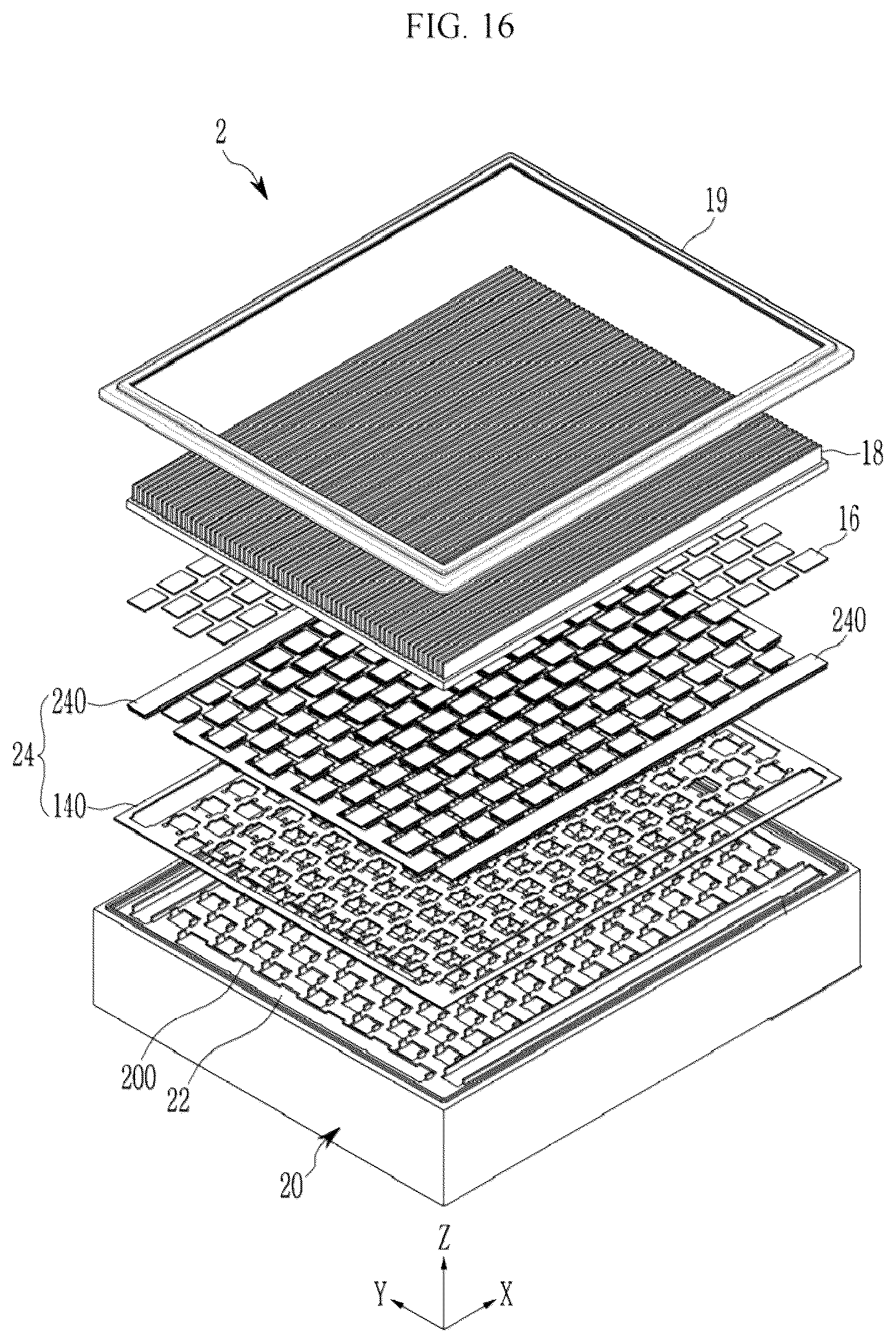 Patent US12322780 Figure 16 – Battery module and vehicle including the same