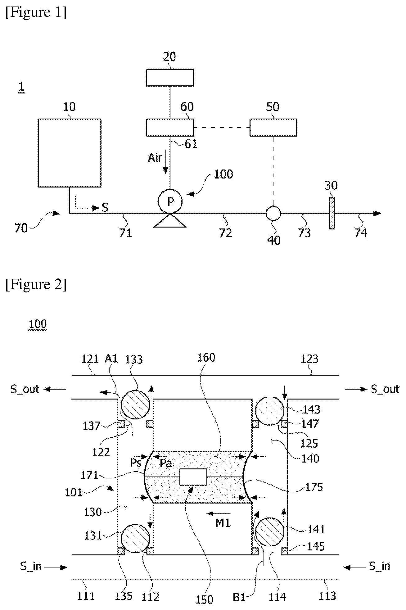 Patent US12322781 Figure 1 – Slurry transfer device and slurry transfer method using the same