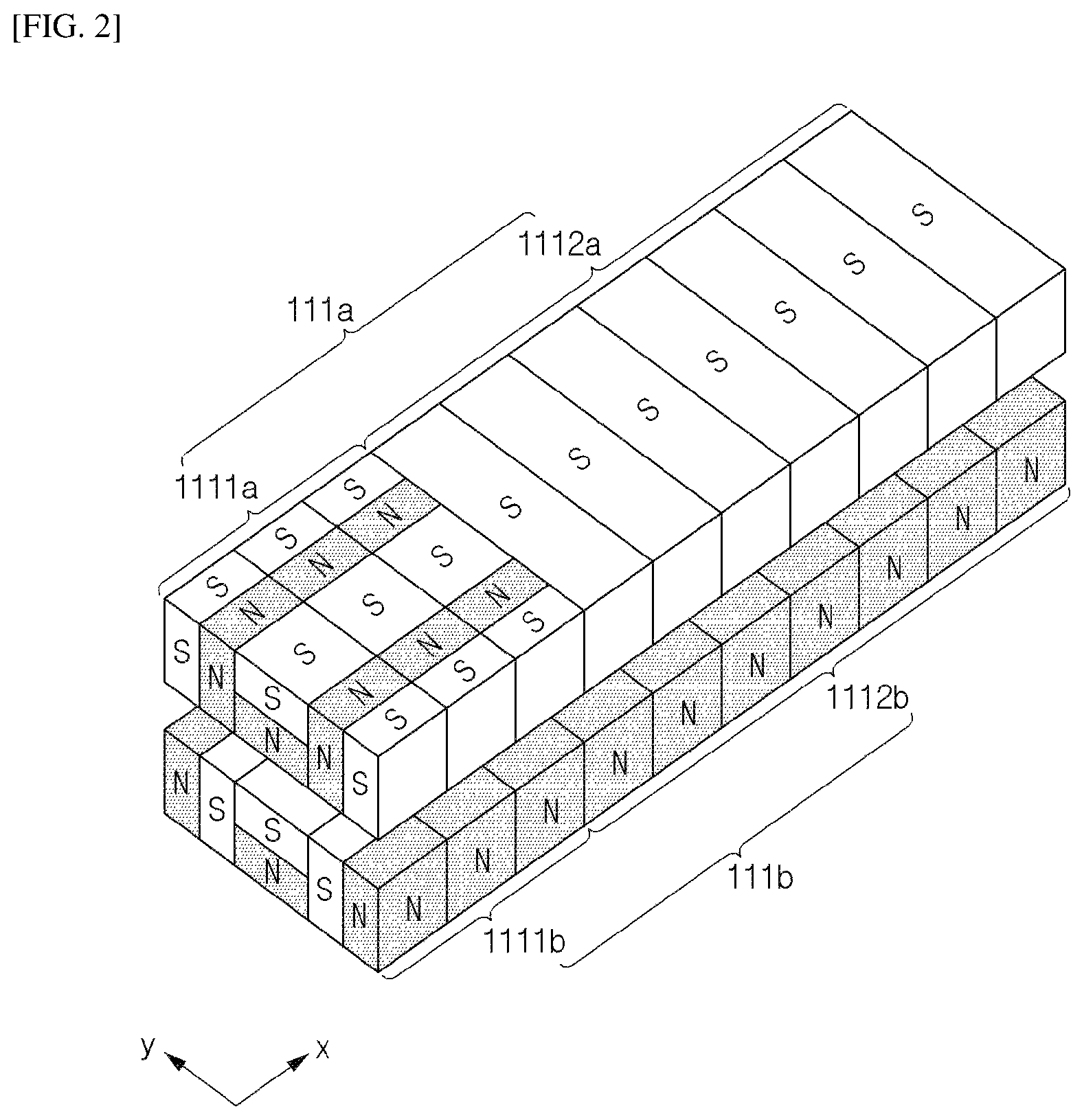 Patent US12322786 Figure 2 – Negative electrode for lithium secondary battery, and magnetic alignment device for negative electrode for same