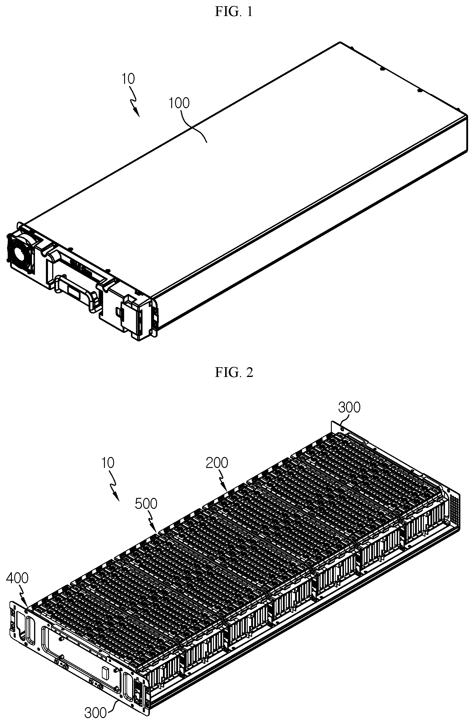 Patent US12322816 Figure 1 – Battery module, battery rack comprising same battery module, and power storage device