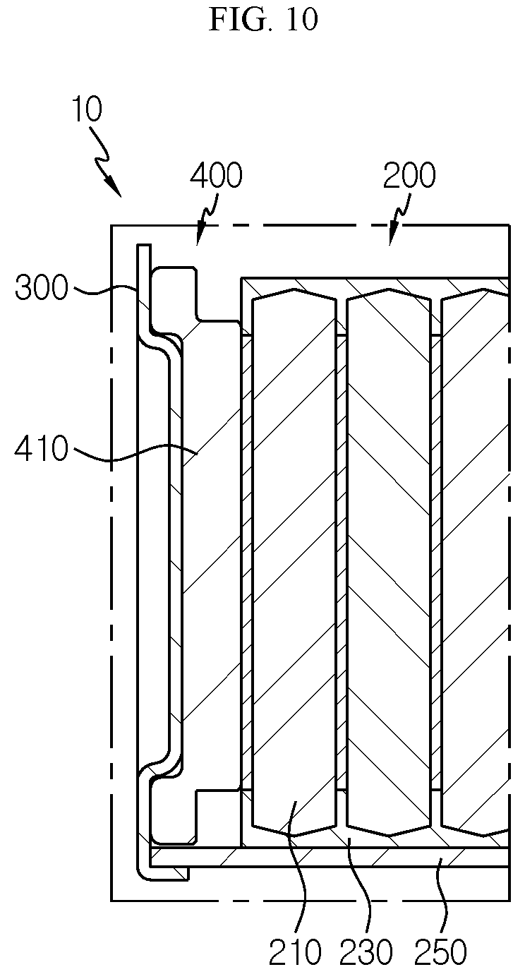 Patent US12322816 Figure 6 – Battery module, battery rack comprising same battery module, and power storage device