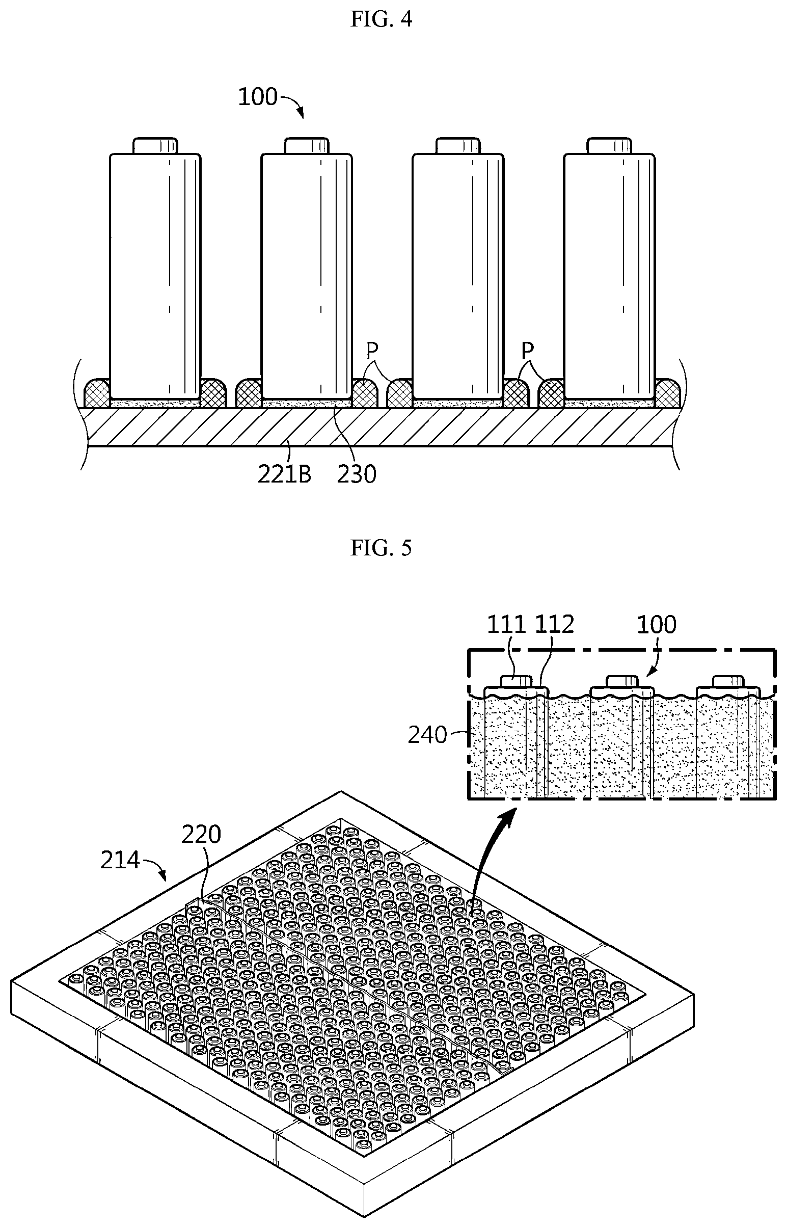 Patent US12322817 Figure 4 – Battery pack, and electronic device and vehicle including the same