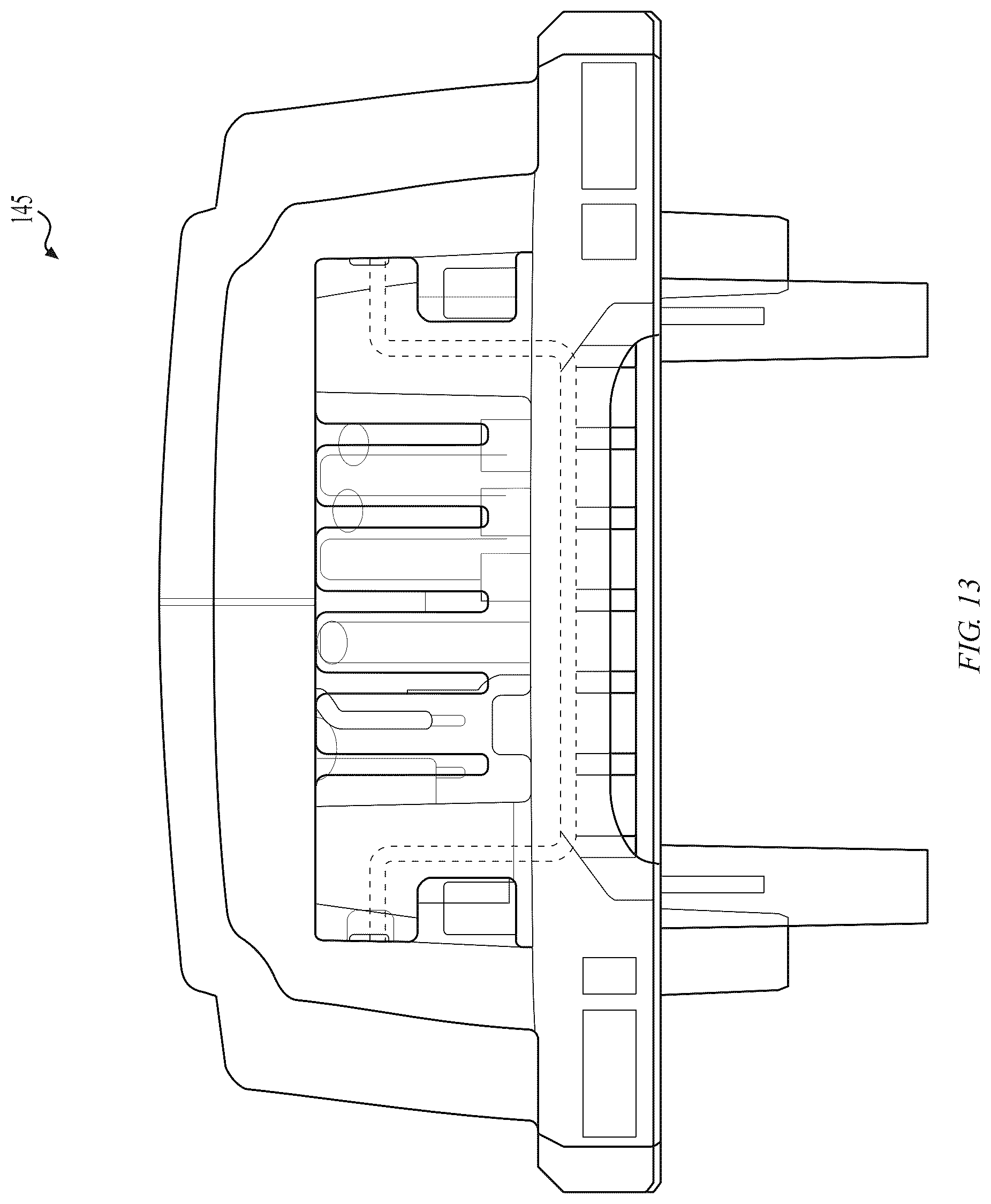 Patent US12322819 Figure 12 – Support member for battery pack top housing