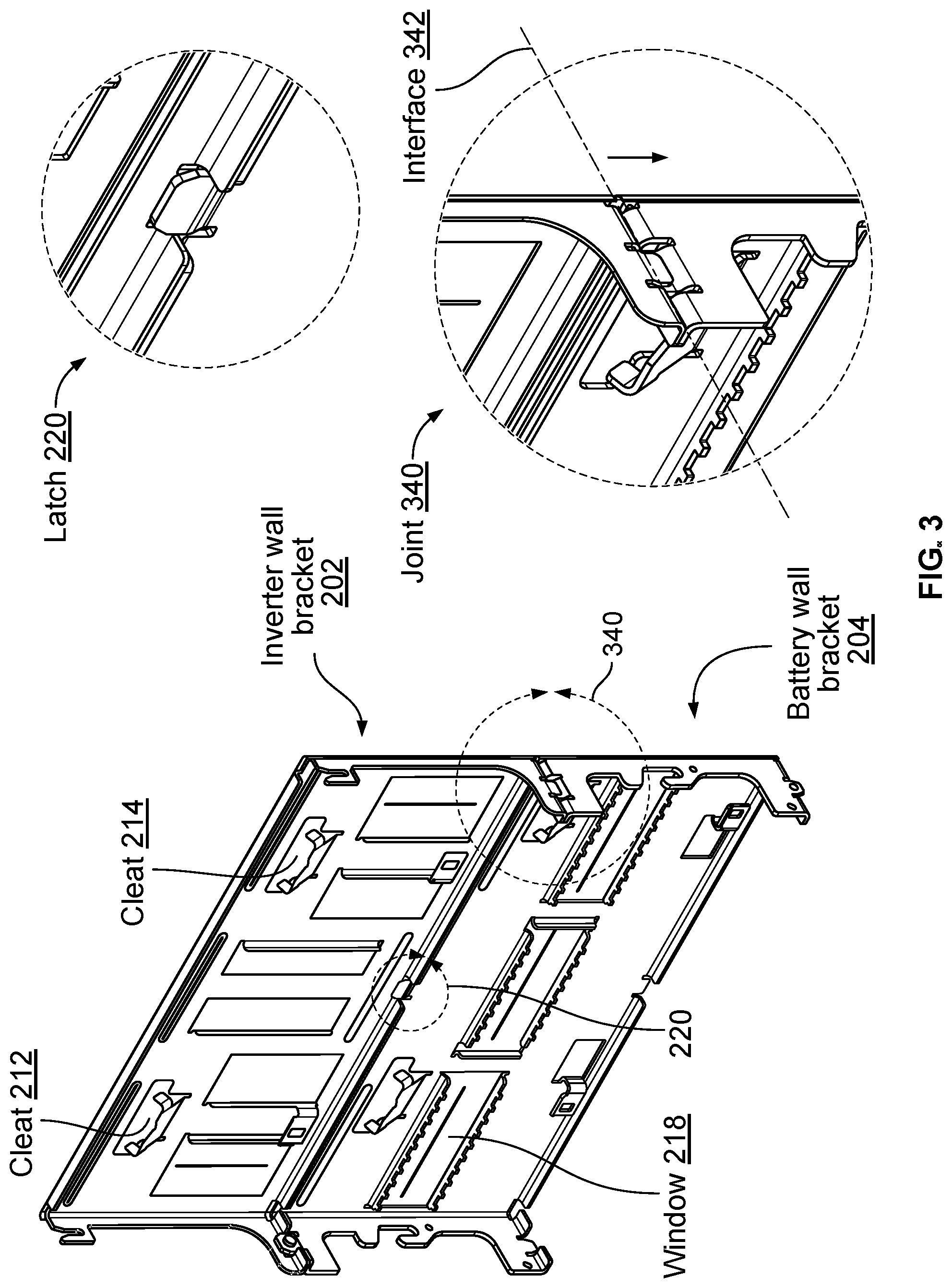 Patent US12322822 Figure 3 – Modular installation of energy storage system
