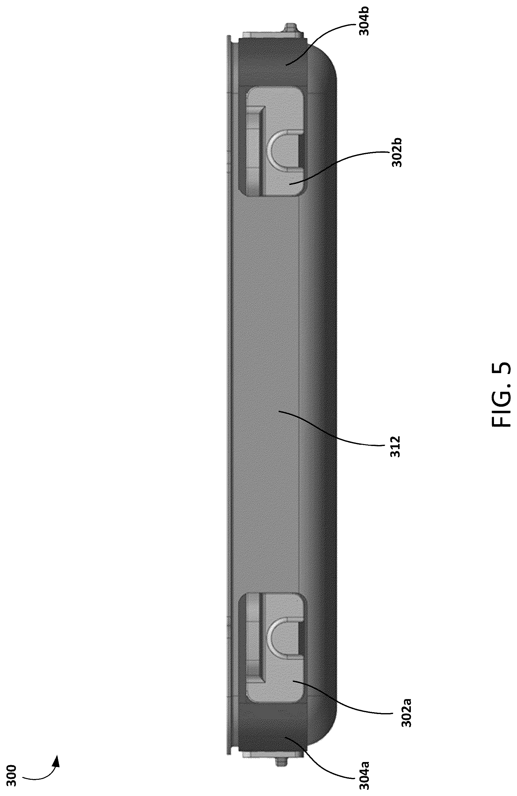 Patent US12322825 Figure 5 – Structurally mountable battery
