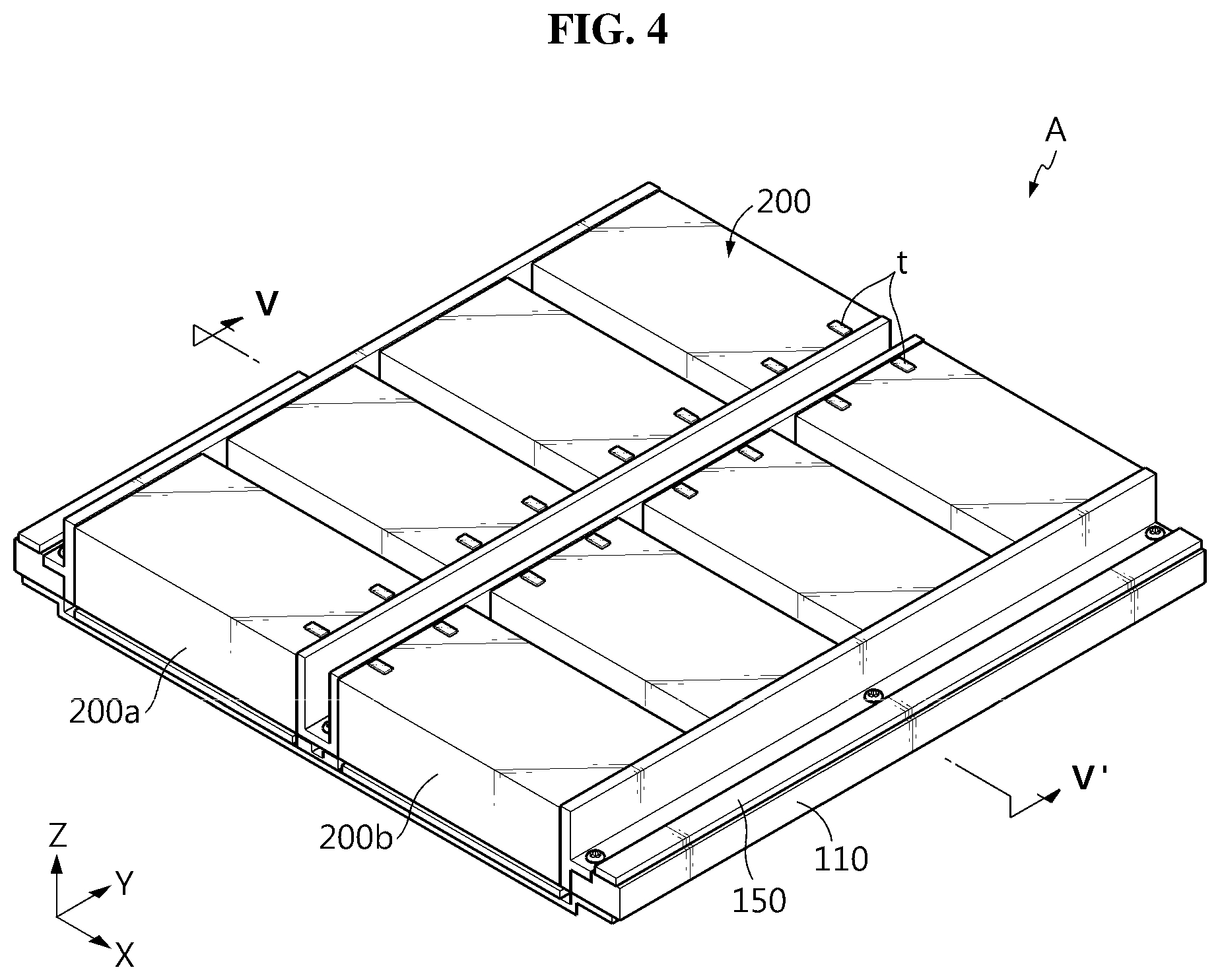Patent US12322826 Figure 4 – Battery pack and vehicle comprising same