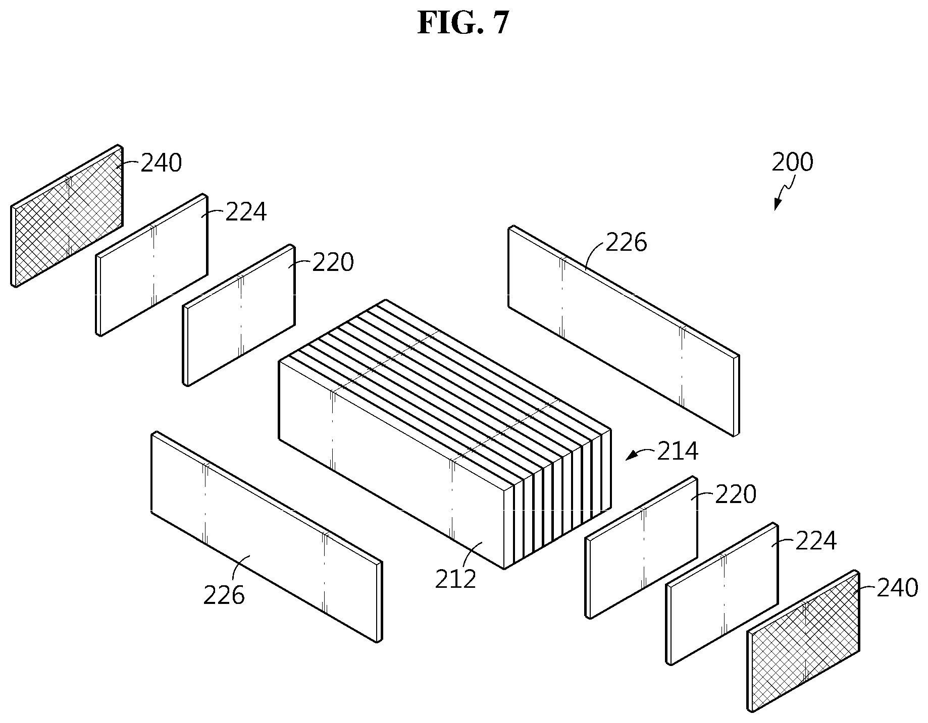 Patent US12322826 Figure 7 – Battery pack and vehicle comprising same