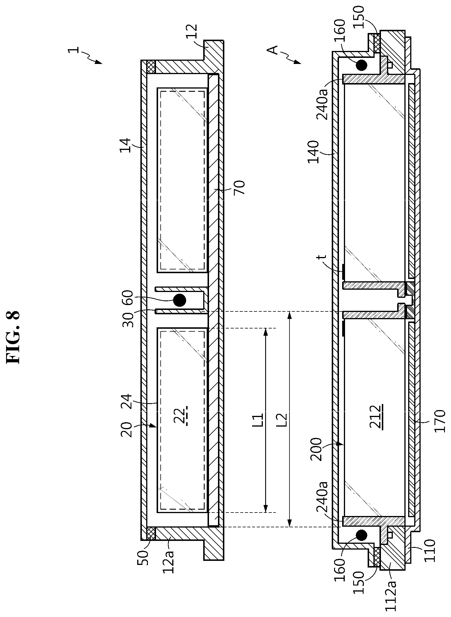 Patent US12322826 Figure 8 – Battery pack and vehicle comprising same