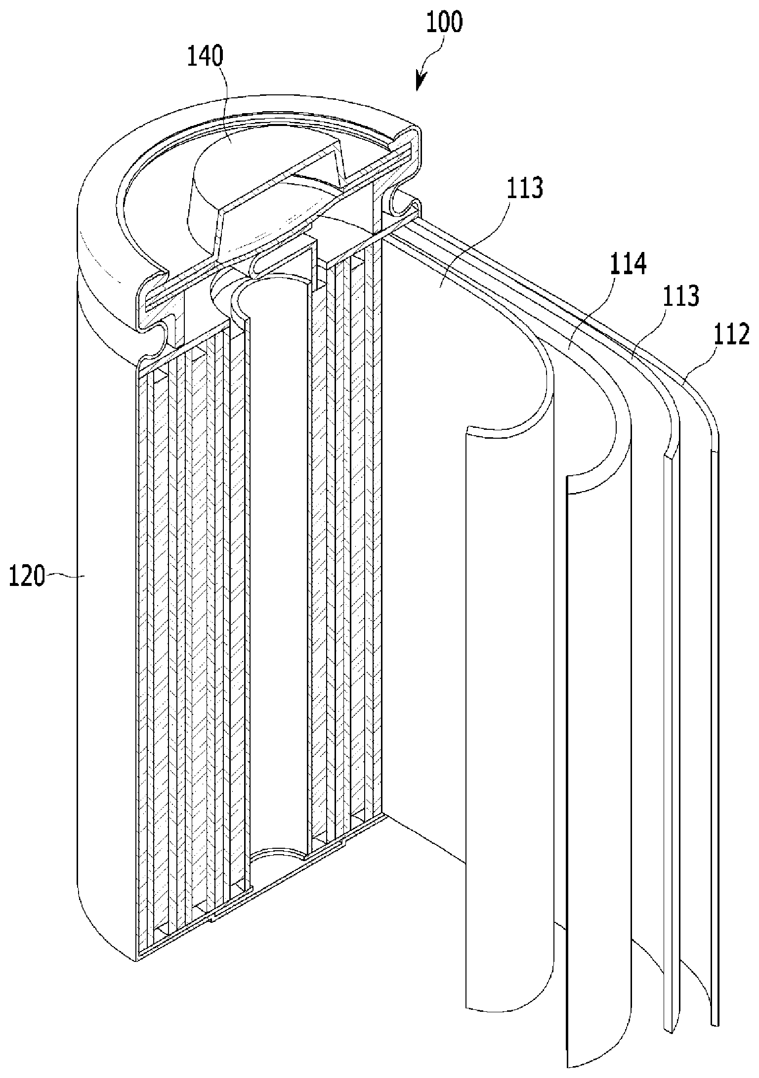 Patent US12322830 Figure 1 – Separator for lithium secondary battery and lithium secondary battery comprising same