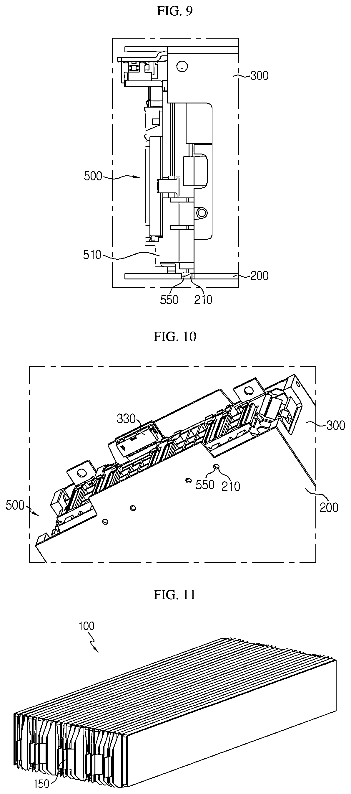 Patent US12322833 Figure 4 – Battery module, battery pack comprising battery module, and vehicle comprising battery pack