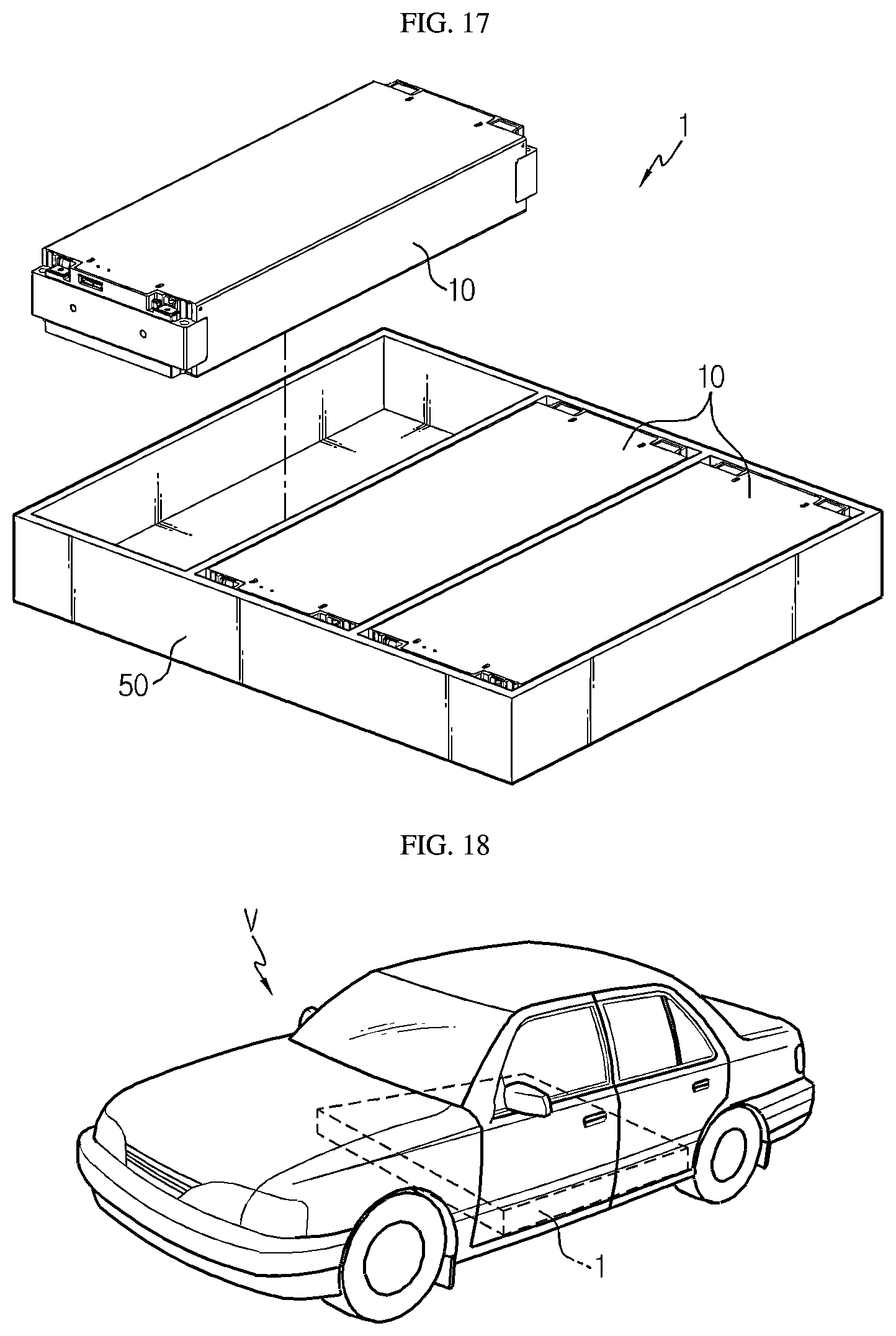 Patent US12322833 Figure 7 – Battery module, battery pack comprising battery module, and vehicle comprising battery pack